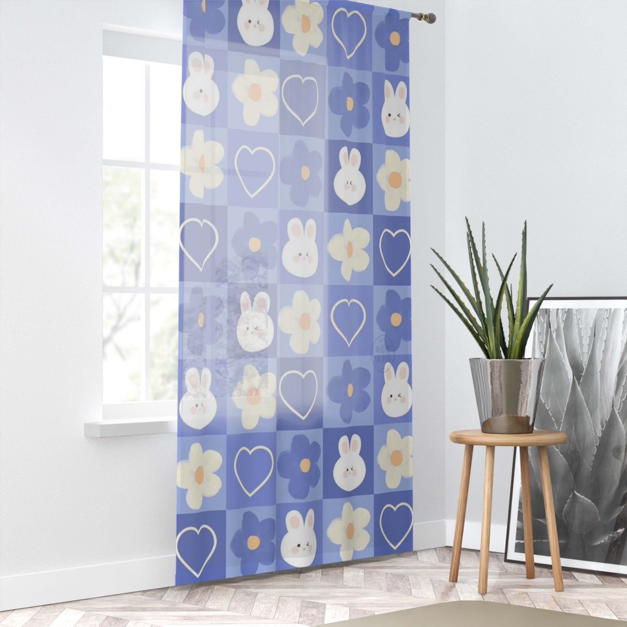 Personalized Sheer Window Curtain, Light & Airy Home, Semi-Transparent Drapes, Living Room Decor, Cozy, Soft Filtered Light, Custom Gift ideas product thumbnail image Personalized Sheer Window Curtain, Light & Airy Home, Semi-Transparent Drapes, Living Room Decor, Cozy, Soft Filtered Light, Custom Gift ideas product thumbnail image