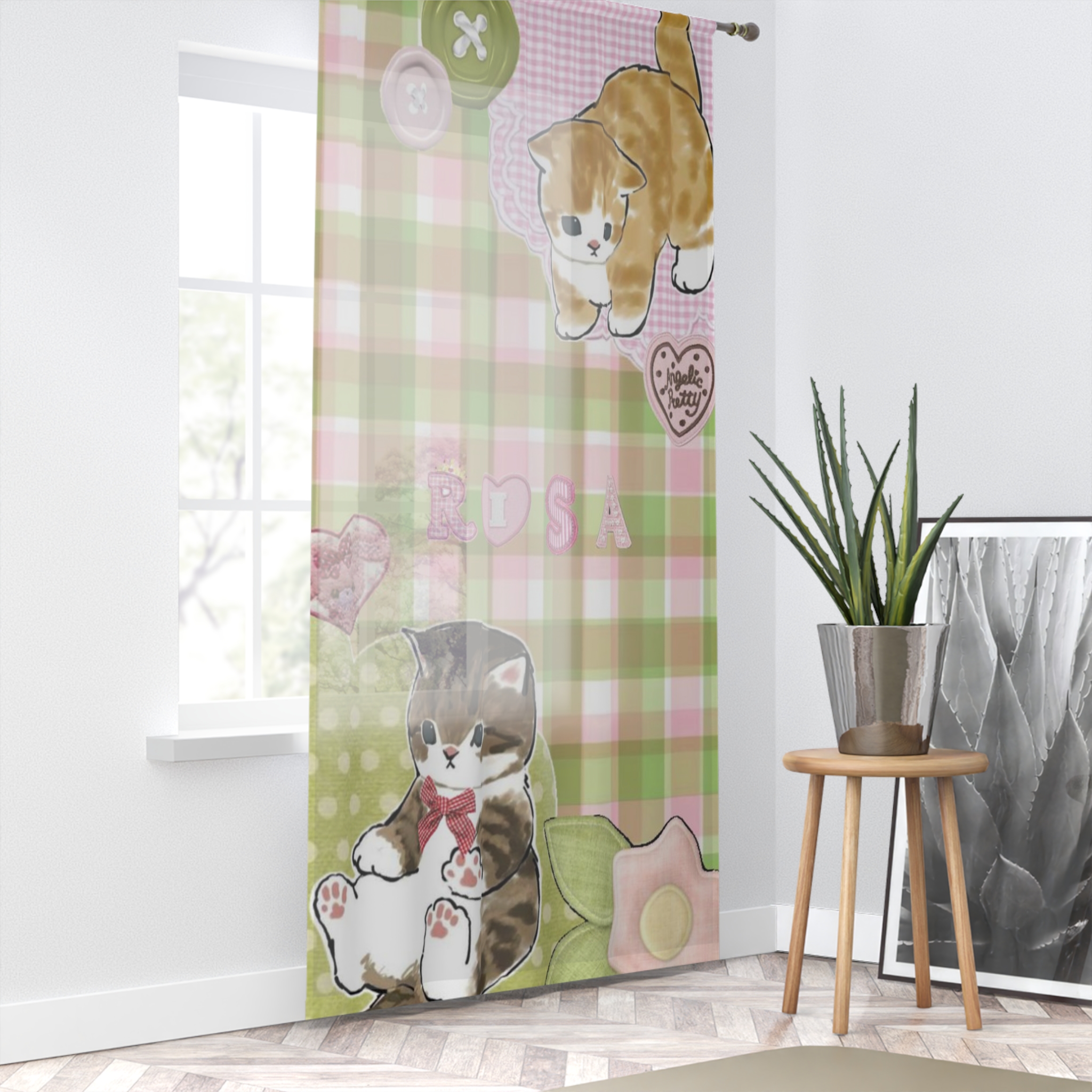 Personalized Sheer Window Curtain, Light & Airy Home, Semi-Transparent Drapes, Living Room Decor, Cozy, Soft Filtered Light, Custom Gift ideas product thumbnail image Personalized Sheer Window Curtain, Light & Airy Home, Semi-Transparent Drapes, Living Room Decor, Cozy, Soft Filtered Light, Custom Gift ideas product thumbnail image