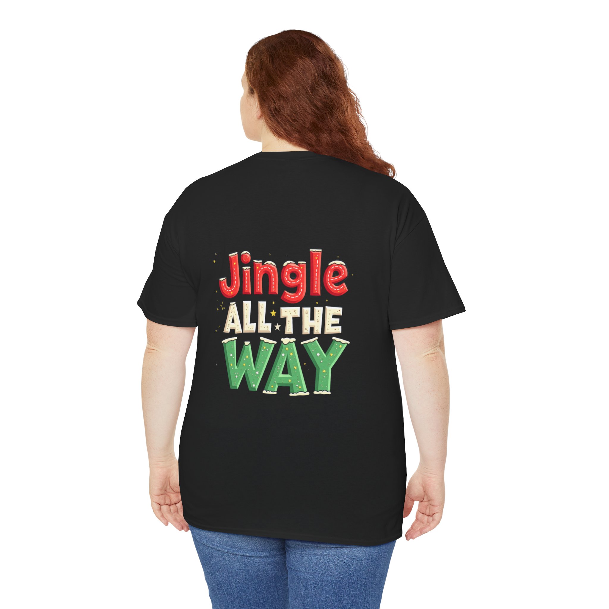 Merry & Bright Jingle All the Way Unisex T-Shirt. product thumbnail image Merry & Bright Jingle All the Way Unisex T-Shirt. product thumbnail image