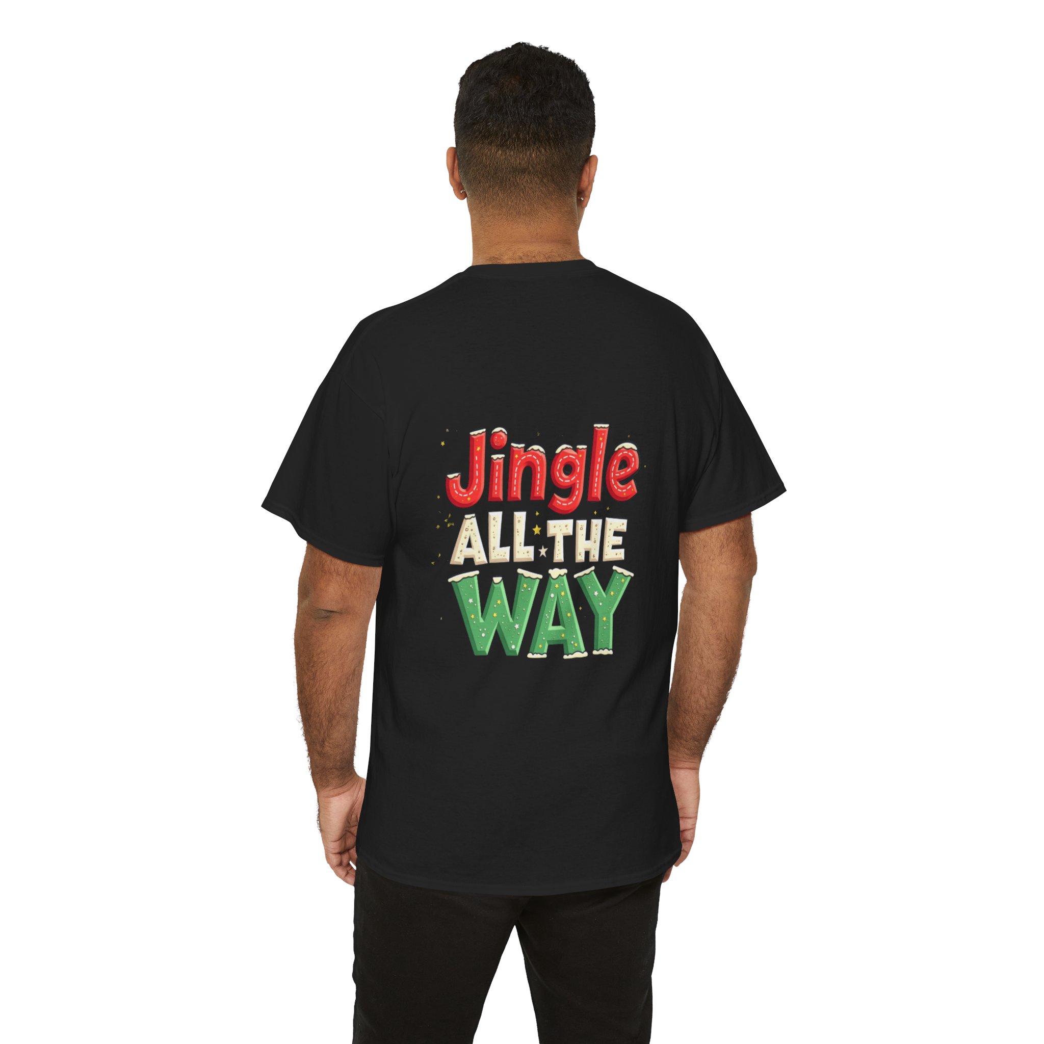 Merry & Bright Jingle All the Way Unisex T-Shirt. product thumbnail image Merry & Bright Jingle All the Way Unisex T-Shirt. product thumbnail image