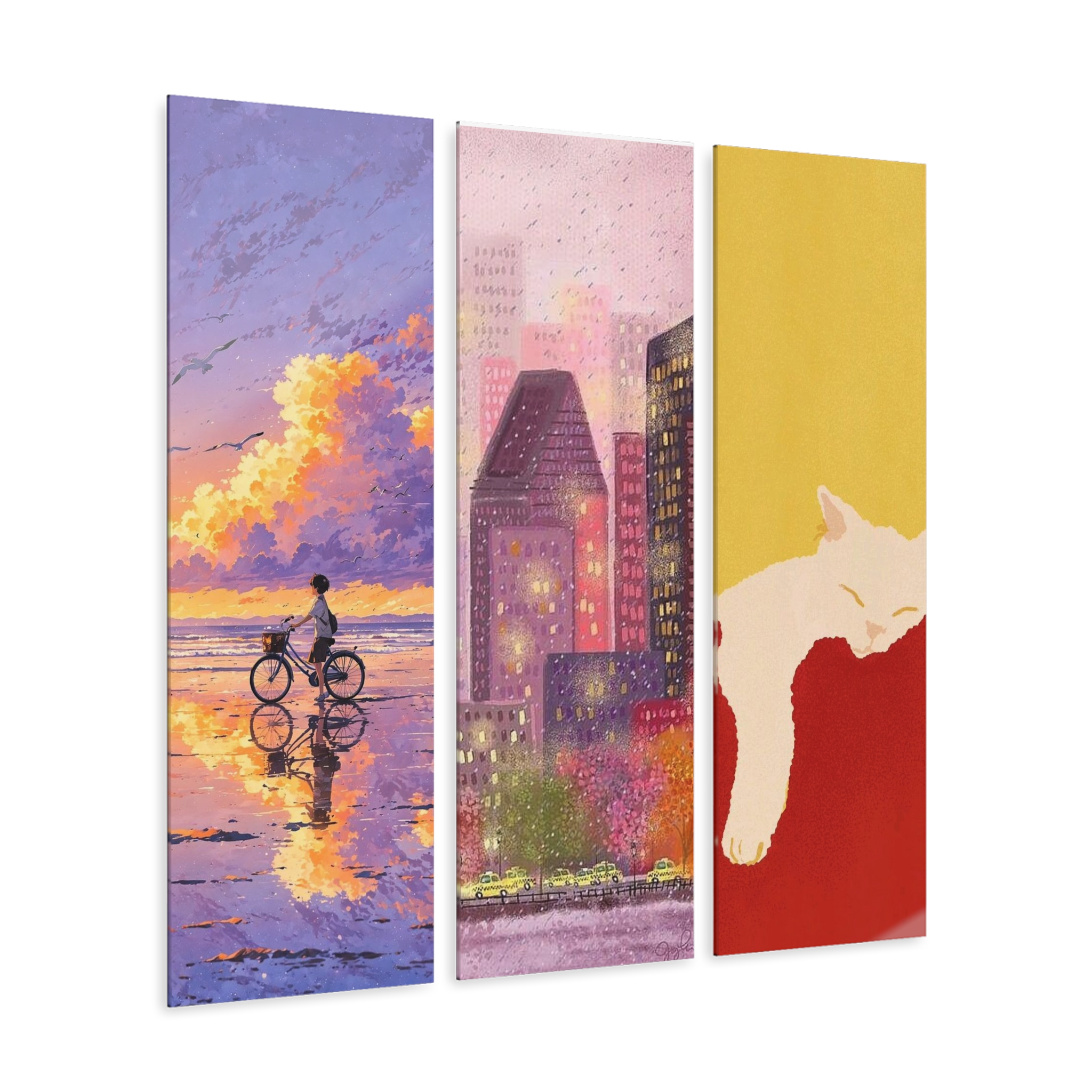 Personalized Acrylic Triptych, Home Decor, Gallery, Wall Art, Events, Contemporary Artwork, Aesthetic Wall Match, Room Decor, Custom Wall Art ideas product thumbnail image Personalized Acrylic Triptych, Home Decor, Gallery, Wall Art, Events, Contemporary Artwork, Aesthetic Wall Match, Room Decor, Custom Wall Art ideas product thumbnail image