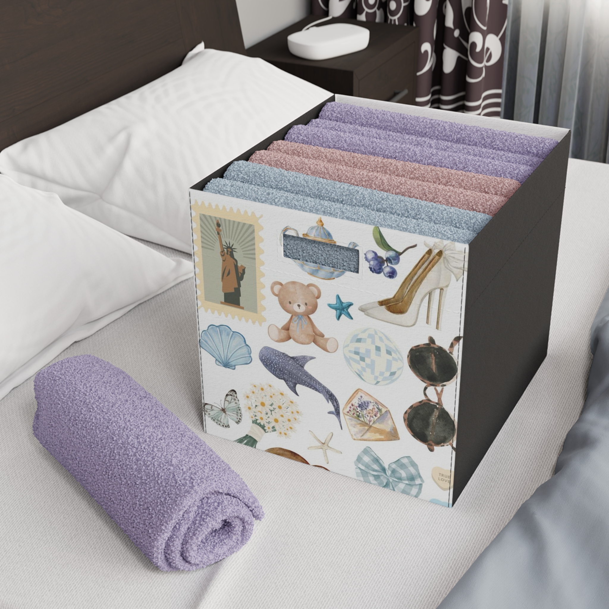 Personalized Felt Storage Box, Light-weight, Home Decor, Organization, Office, Nursery Storage, Minimalist, Room Aesthetics, Custom Storage Box supplies product thumbnail image Personalized Felt Storage Box, Light-weight, Home Decor, Organization, Office, Nursery Storage, Minimalist, Room Aesthetics, Custom Storage Box supplies product thumbnail image