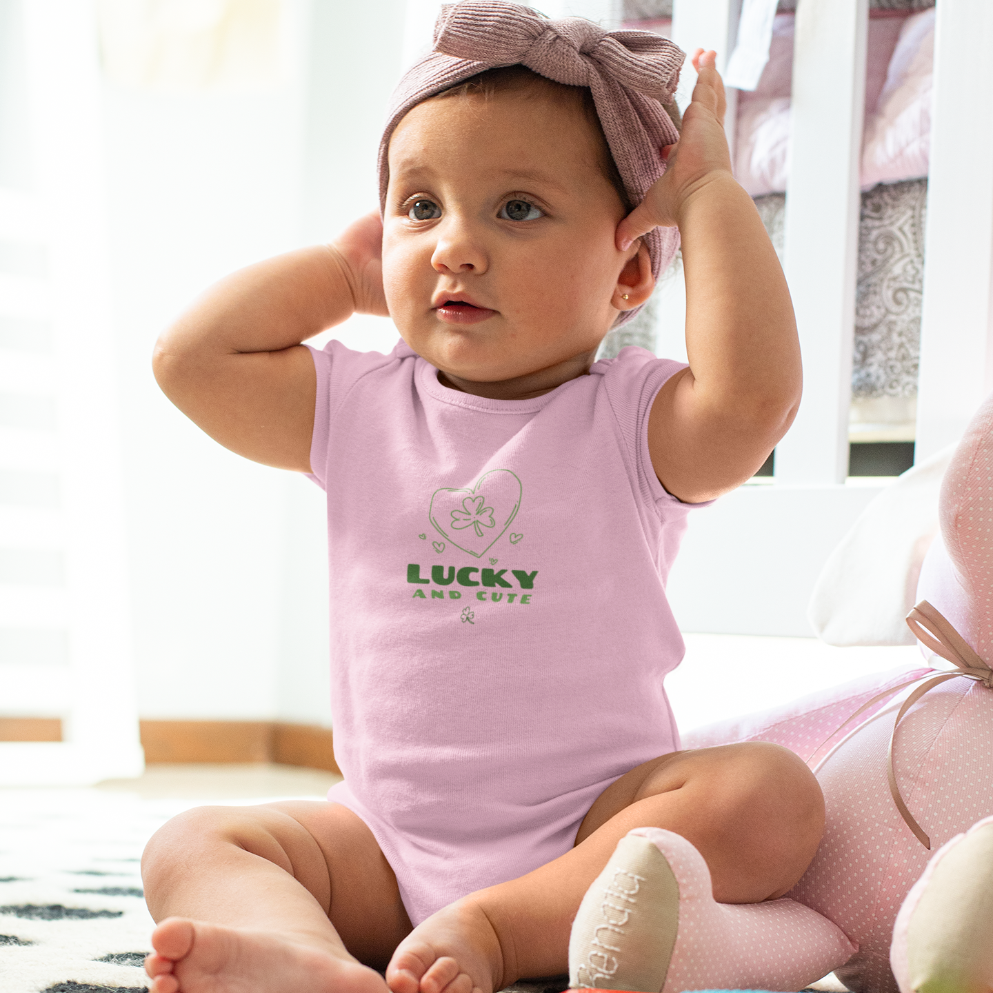 Lucky and Cute Baby Bodysuit product thumbnail image