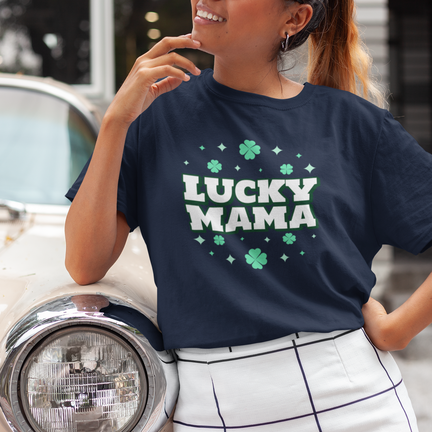 Lucky Mama Tee product thumbnail image Lucky Mama Tee product thumbnail image