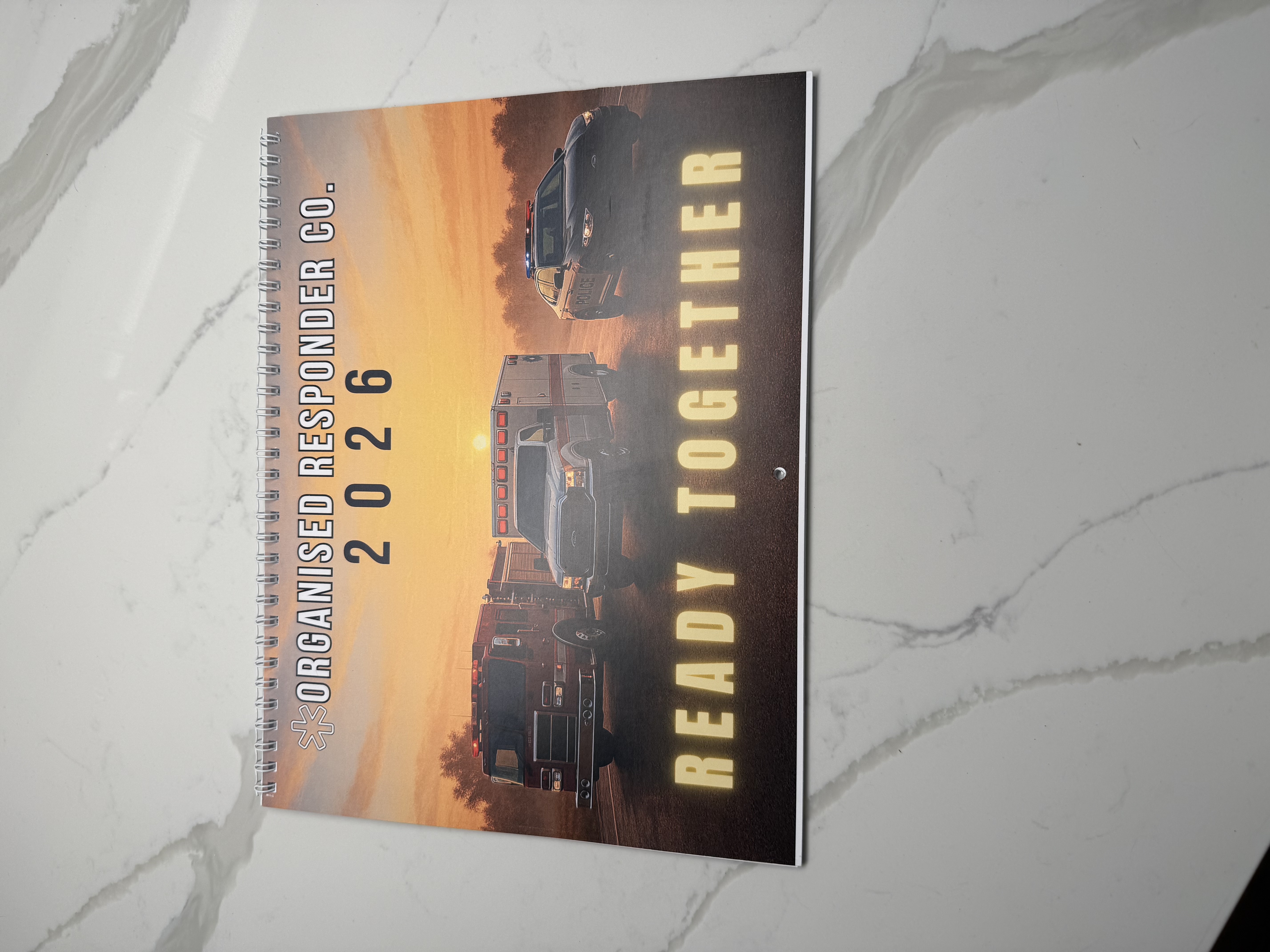 Ready Together 2026 First Responder Calendar | Fire, EMS & Police Wall Calendar | Firefighter, EMT, Paramedic, Law Enforcement Gift product thumbnail image Ready Together 2026 First Responder Calendar | Fire, EMS & Police Wall Calendar | Firefighter, EMT, Paramedic, Law Enforcement Gift product thumbnail image