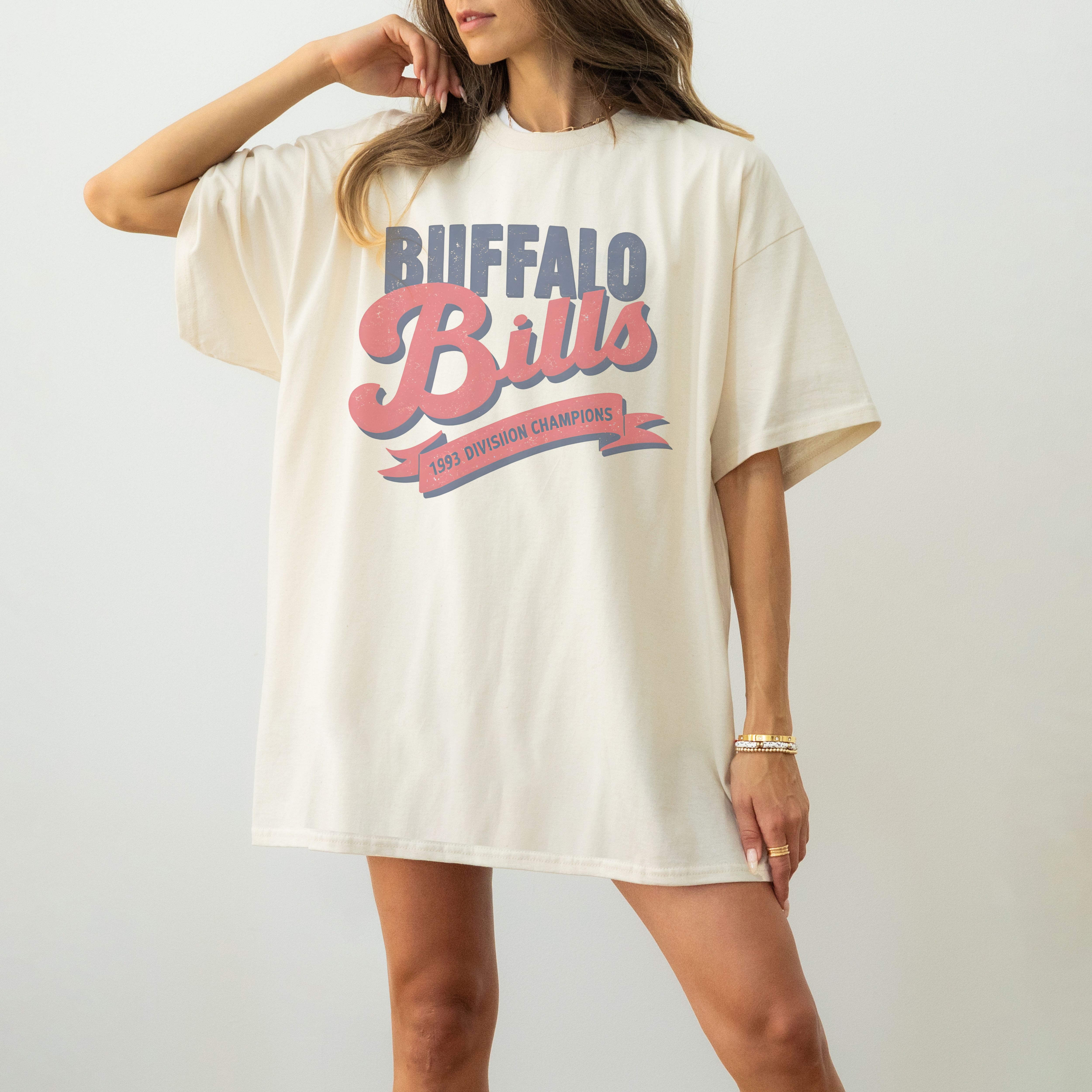 Buffalo Bills Unisex Garment-Dyed T-Shirt, Sports Fan Shirt, Game Day Tee, Casual Wear, Gift for Him/Her product thumbnail image