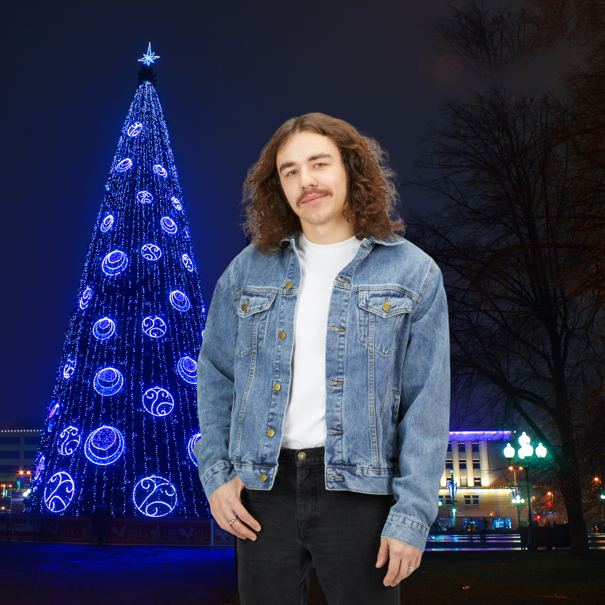 Freedom And Faith Patriotic Denim Jacket American Flag Cross Heart Design | Inspirational Men’s Jean Jacket | Faith & Freedom Gift for Him product thumbnail image Freedom And Faith Patriotic Denim Jacket American Flag Cross Heart Design | Inspirational Men’s Jean Jacket | Faith & Freedom Gift for Him product thumbnail image