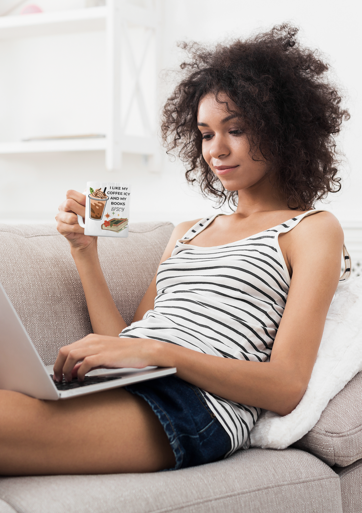 Literary Love Ceramic Mug - Perfect Gift for Book Lovers, Cozy Reading, Coffee, Tea, Birthday, Home Decor product thumbnail image Literary Love Ceramic Mug - Perfect Gift for Book Lovers, Cozy Reading, Coffee, Tea, Birthday, Home Decor product thumbnail image