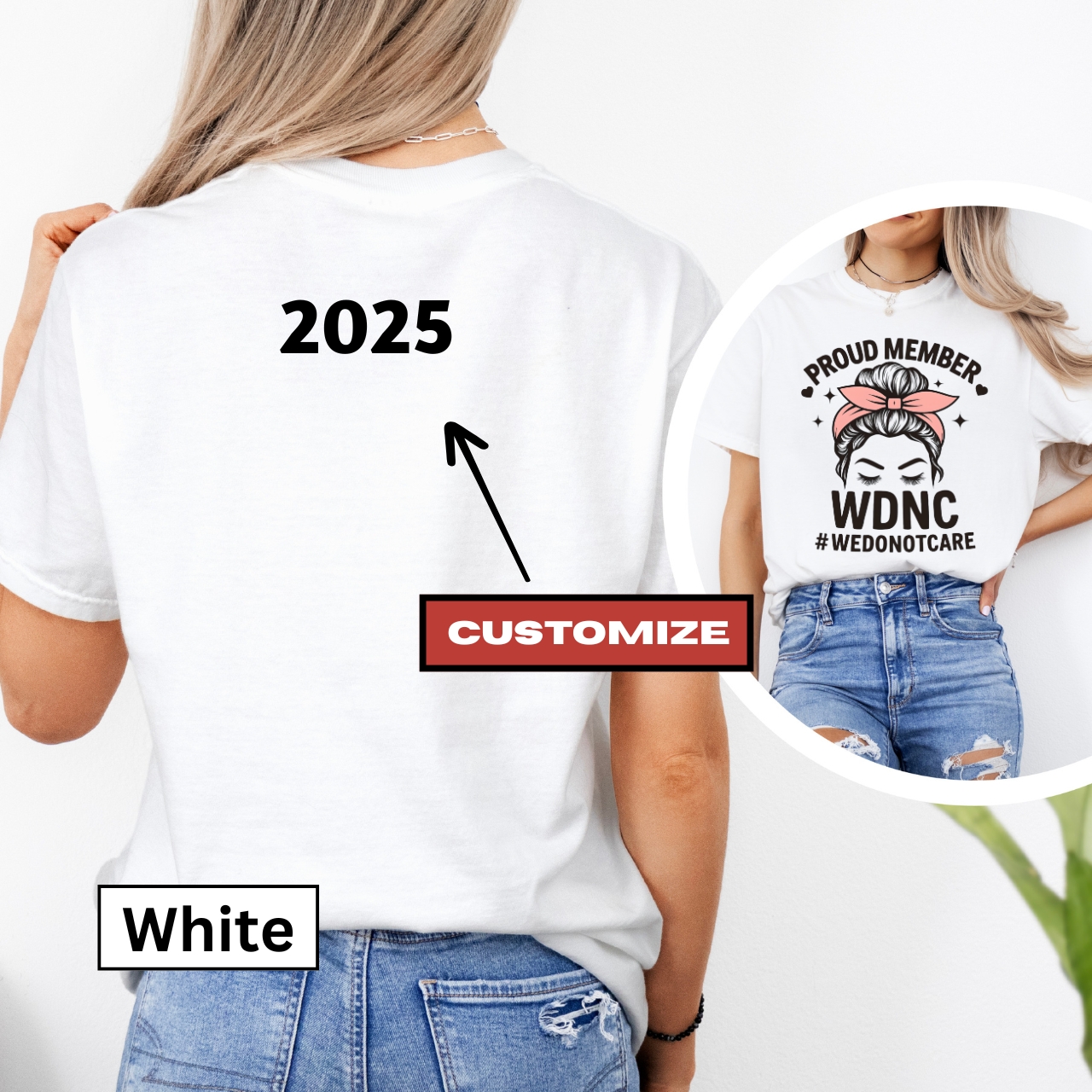 WDNC Club Proud Member Unisex T-shirt product thumbnail image WDNC Club Proud Member Unisex T-shirt product thumbnail image