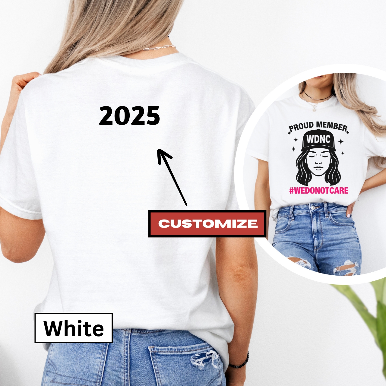 WDNC Statement Shirt Comfort Colors Crewneck product thumbnail image WDNC Statement Shirt Comfort Colors Crewneck product thumbnail image