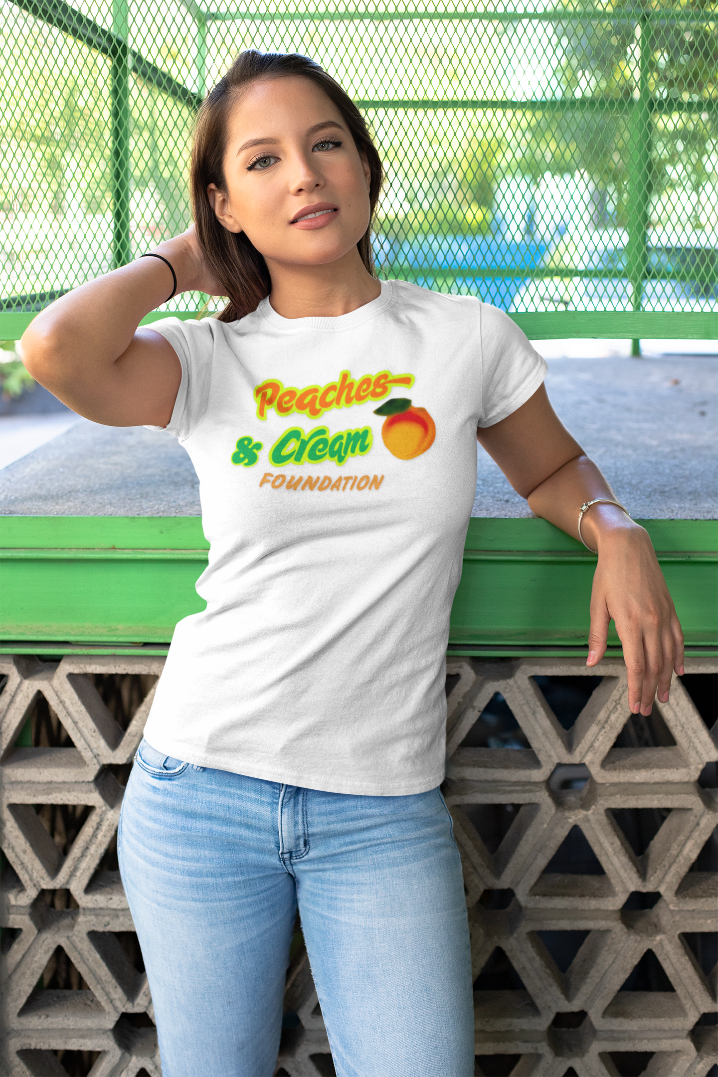 Peaches &amp; Cream Color Pop Tee product thumbnail image