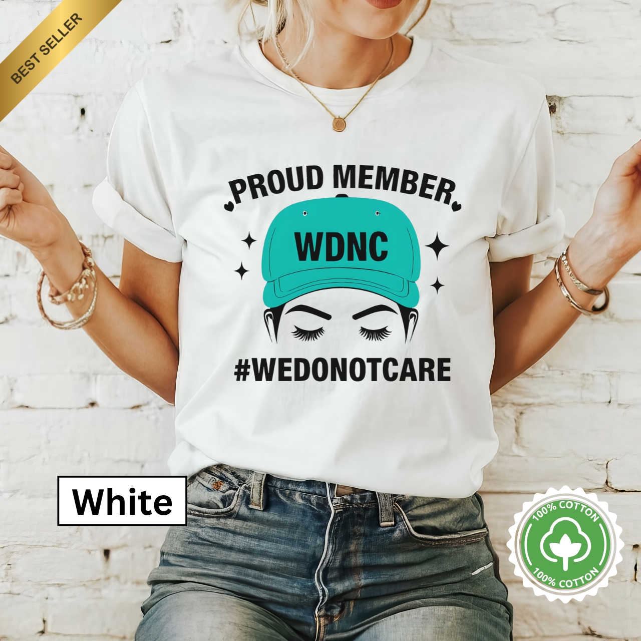 WDNC Proud Member Unisex Garment-Dyed T-shirt | Casual Wear, Statement Tee, Gift for Friends, Everyday Fashion, Fun Group Events product thumbnail image WDNC Proud Member Unisex Garment-Dyed T-shirt | Casual Wear, Statement Tee, Gift for Friends, Everyday Fashion, Fun Group Events product thumbnail image