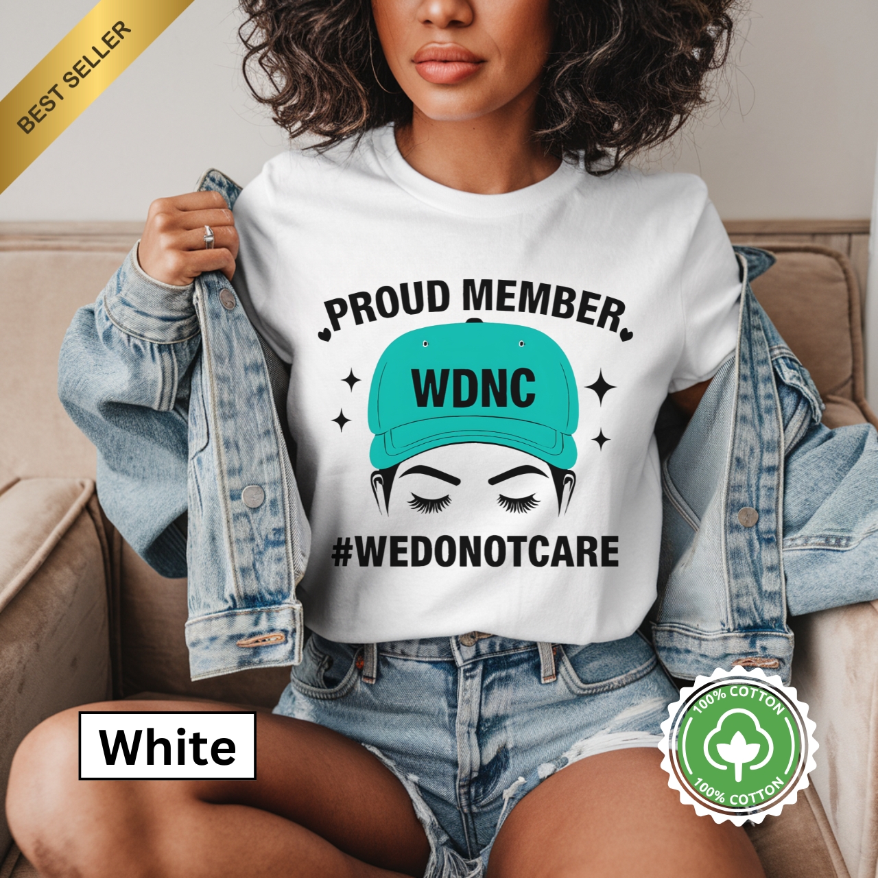 WDNC Proud Member Unisex Garment-Dyed T-shirt | Casual Wear, Statement Tee, Gift for Friends, Everyday Fashion, Fun Group Events product thumbnail image WDNC Proud Member Unisex Garment-Dyed T-shirt | Casual Wear, Statement Tee, Gift for Friends, Everyday Fashion, Fun Group Events product thumbnail image