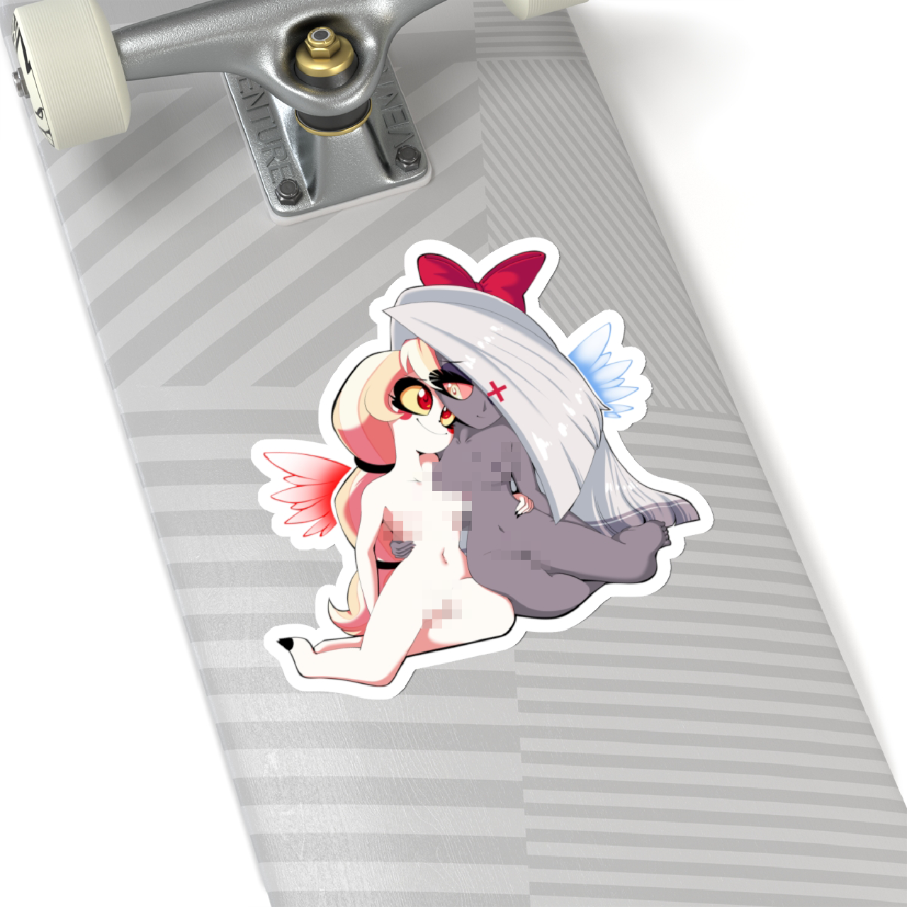 Angel Demon Couple - Pinup Sticker product thumbnail image Angel Demon Couple - Pinup Sticker product thumbnail image