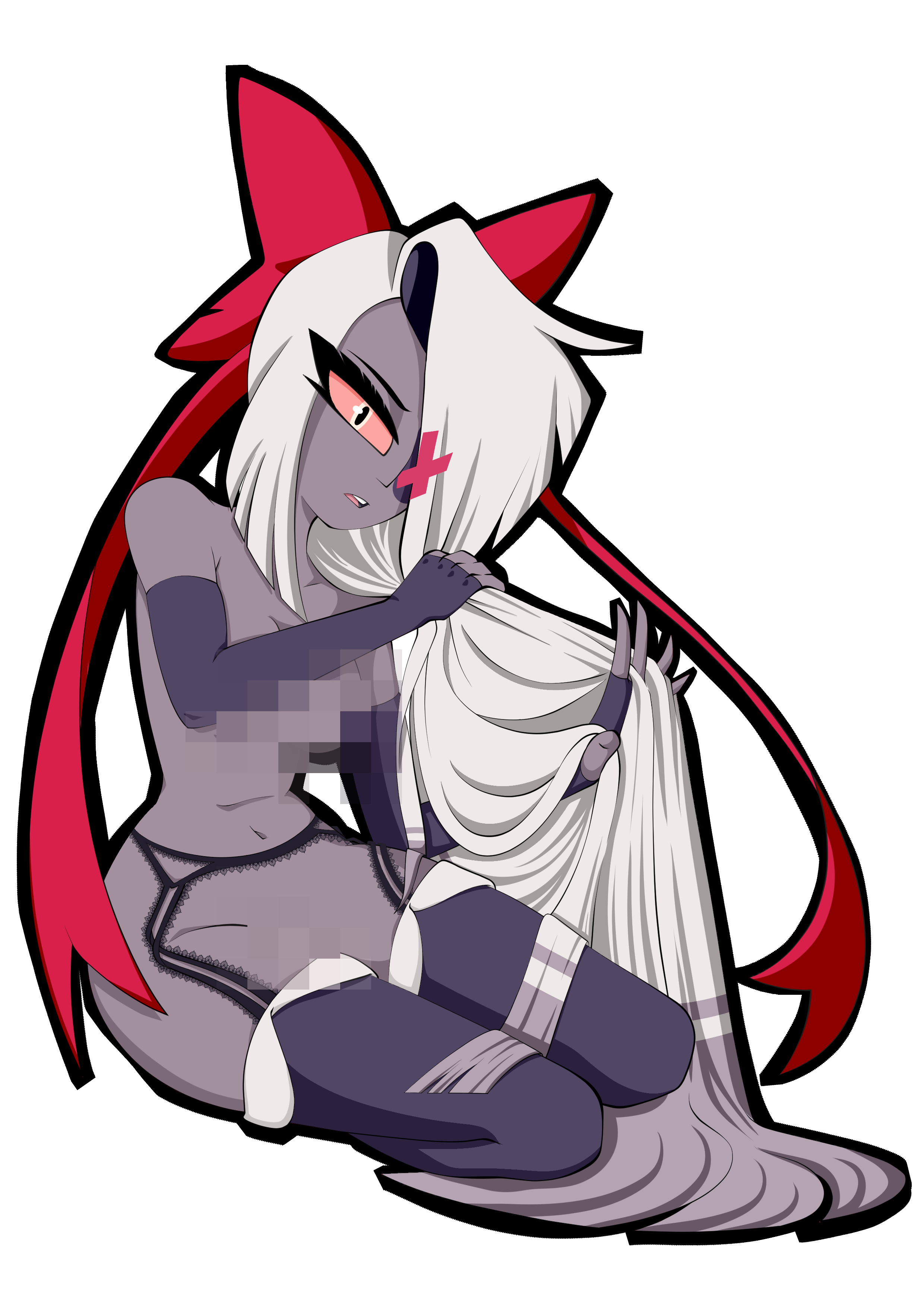 Fallen Angel - Pinup Sticker product thumbnail image