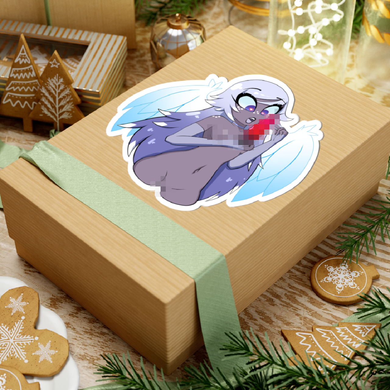 Gifted Angel - Pinup Sticker product thumbnail image Gifted Angel - Pinup Sticker product thumbnail image