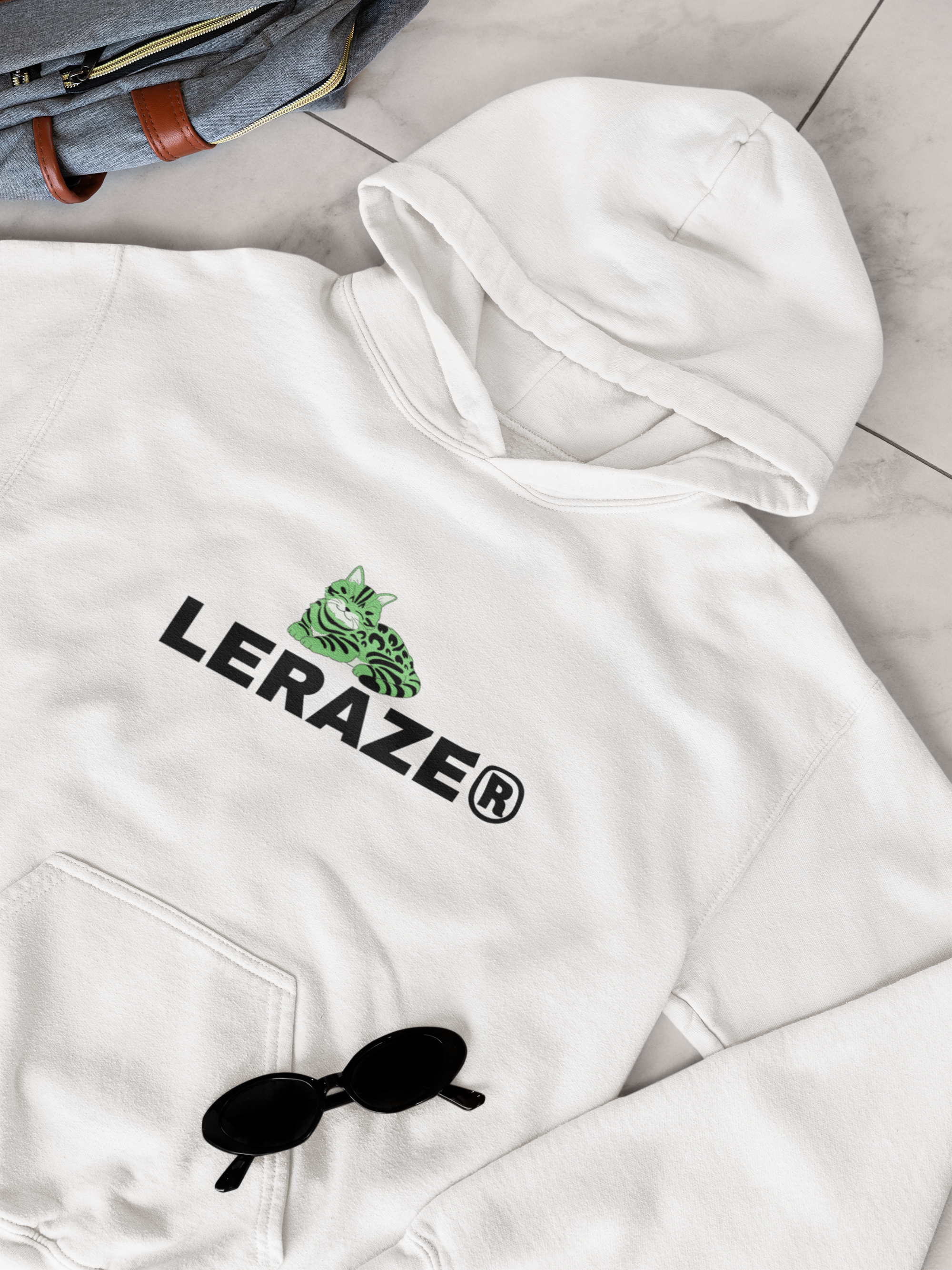 Leraze Cat DesignThree-Panel Fleece Hoodie - Stylish Comfort for Outdoor Enthusiasts product thumbnail image Leraze Cat DesignThree-Panel Fleece Hoodie - Stylish Comfort for Outdoor Enthusiasts product thumbnail image
