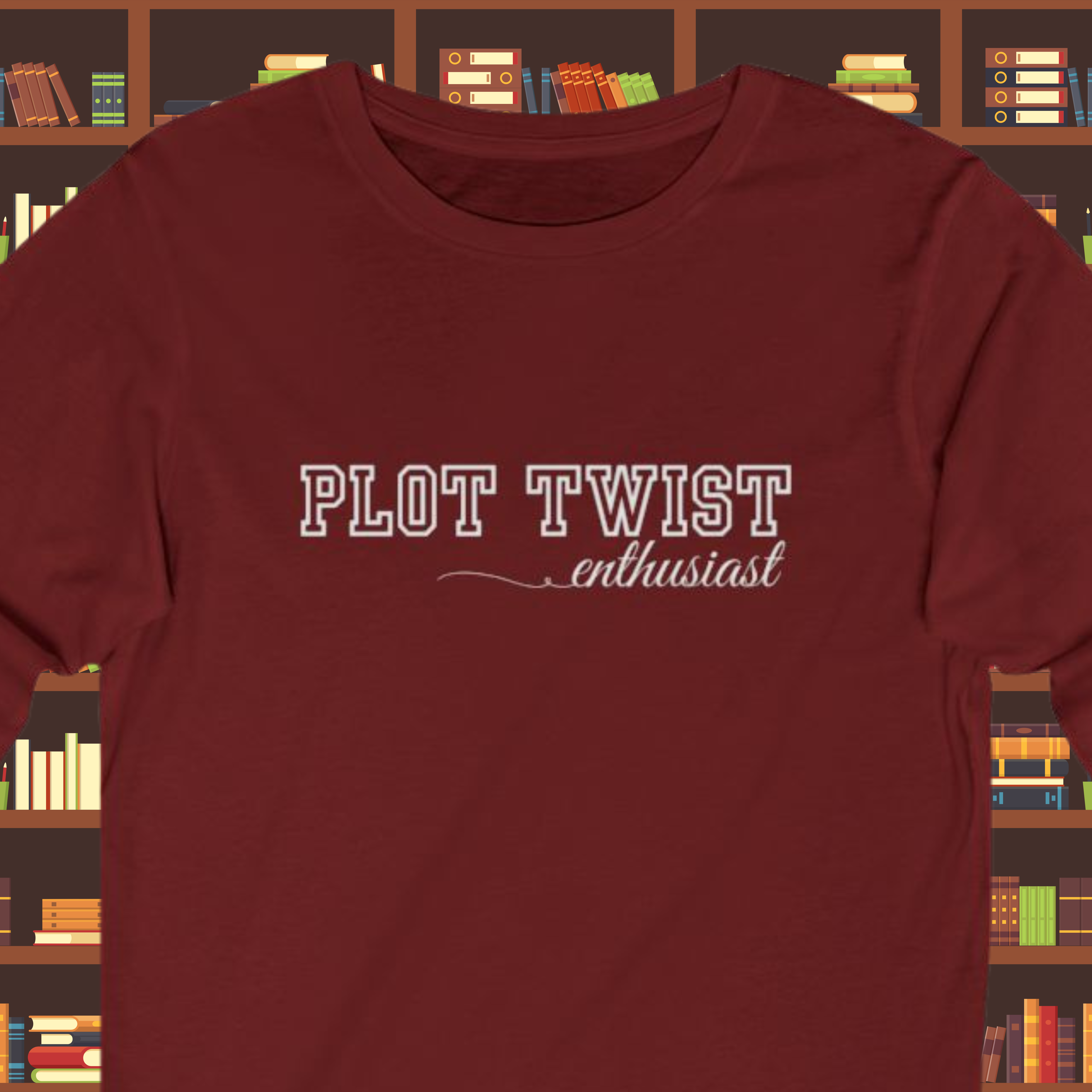 Book Lover Themed Unisex Long Sleeve Tee - Perfect for Book Lovers, Eco-Conscious Gifts, Everyday Casual Wear, Earth Day Apparel, Gifts for [...]