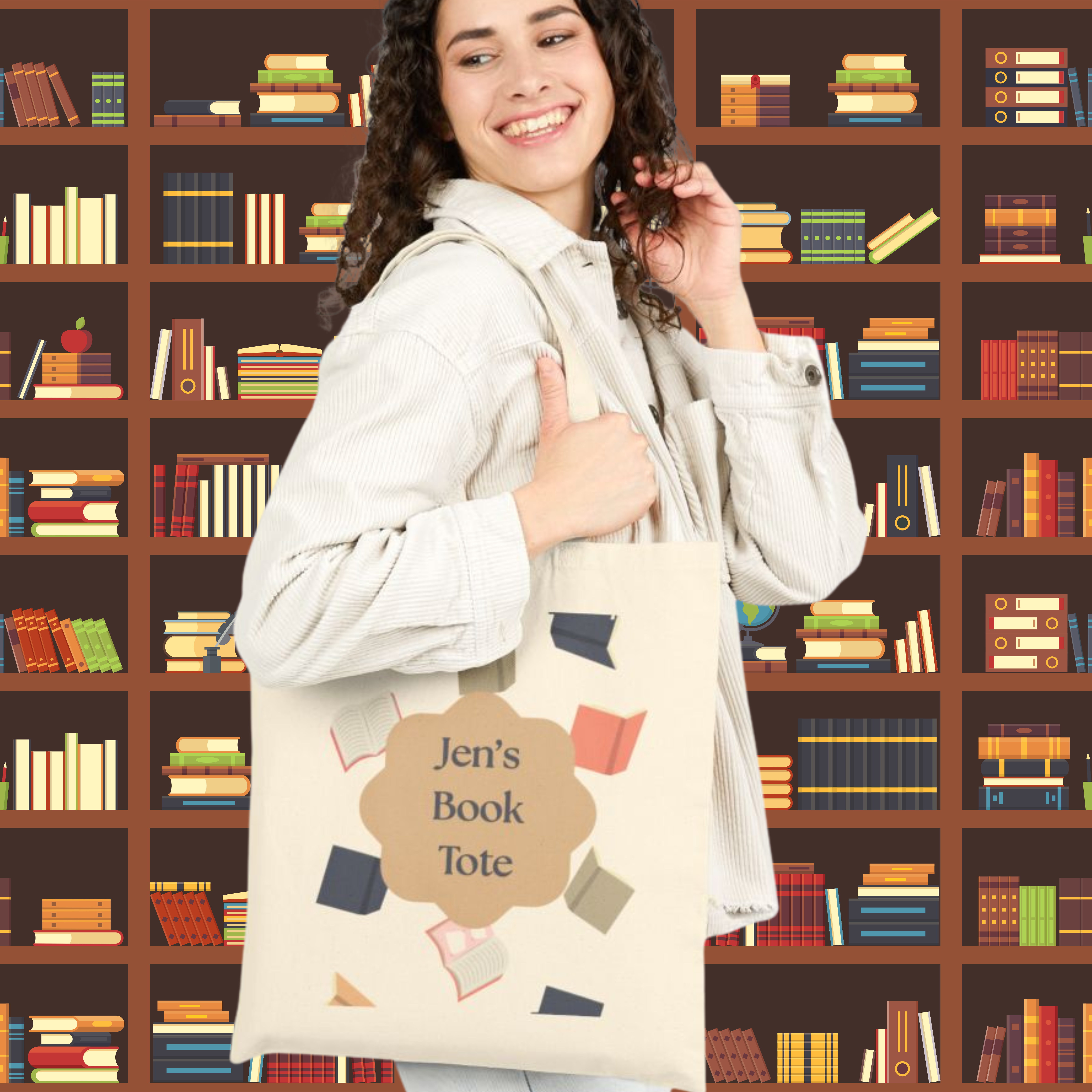 Book Club Tote Bag - Literary Gift, Eco-Friendly Shopping Bag, Book Lover's Accessory, Reading Enthusiast Tote, Unique Gift Idea product thumbnail image Book Club Tote Bag - Literary Gift, Eco-Friendly Shopping Bag, Book Lover's Accessory, Reading Enthusiast Tote, Unique Gift Idea product thumbnail image