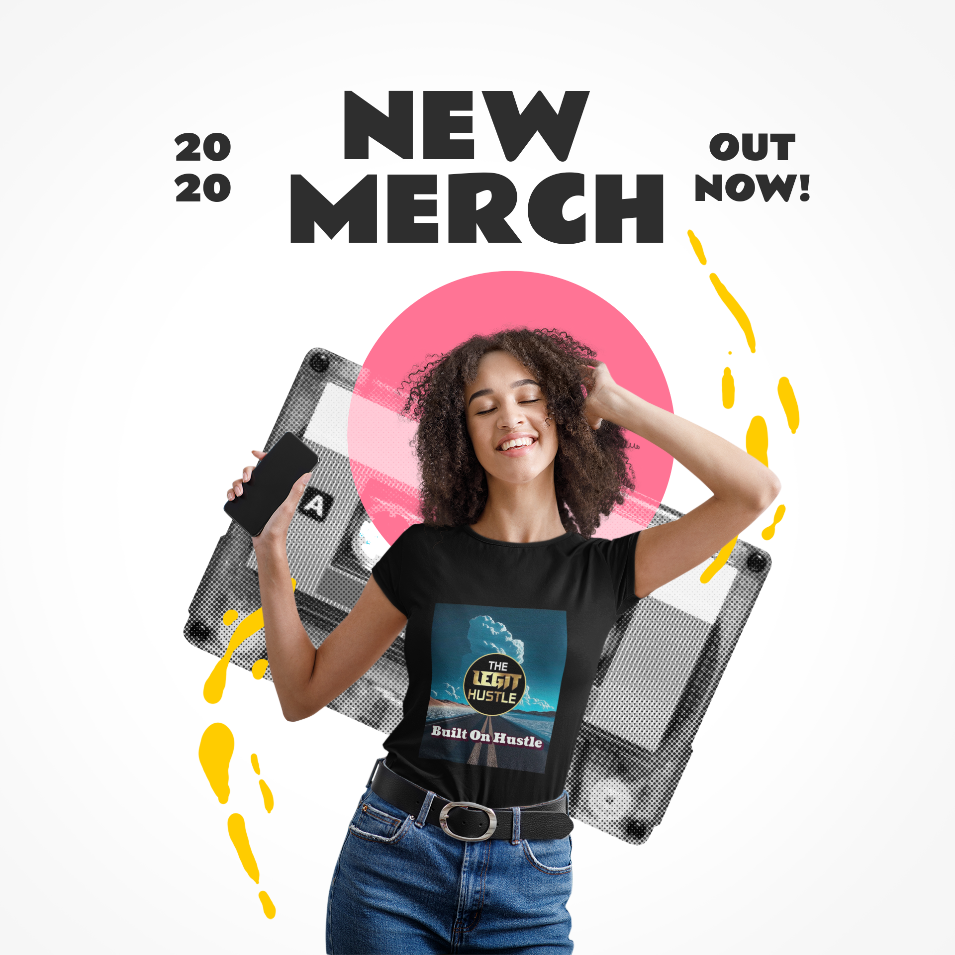 Built On Hustle Unisex Softstyle T-Shirt product thumbnail image Built On Hustle Unisex Softstyle T-Shirt product thumbnail image