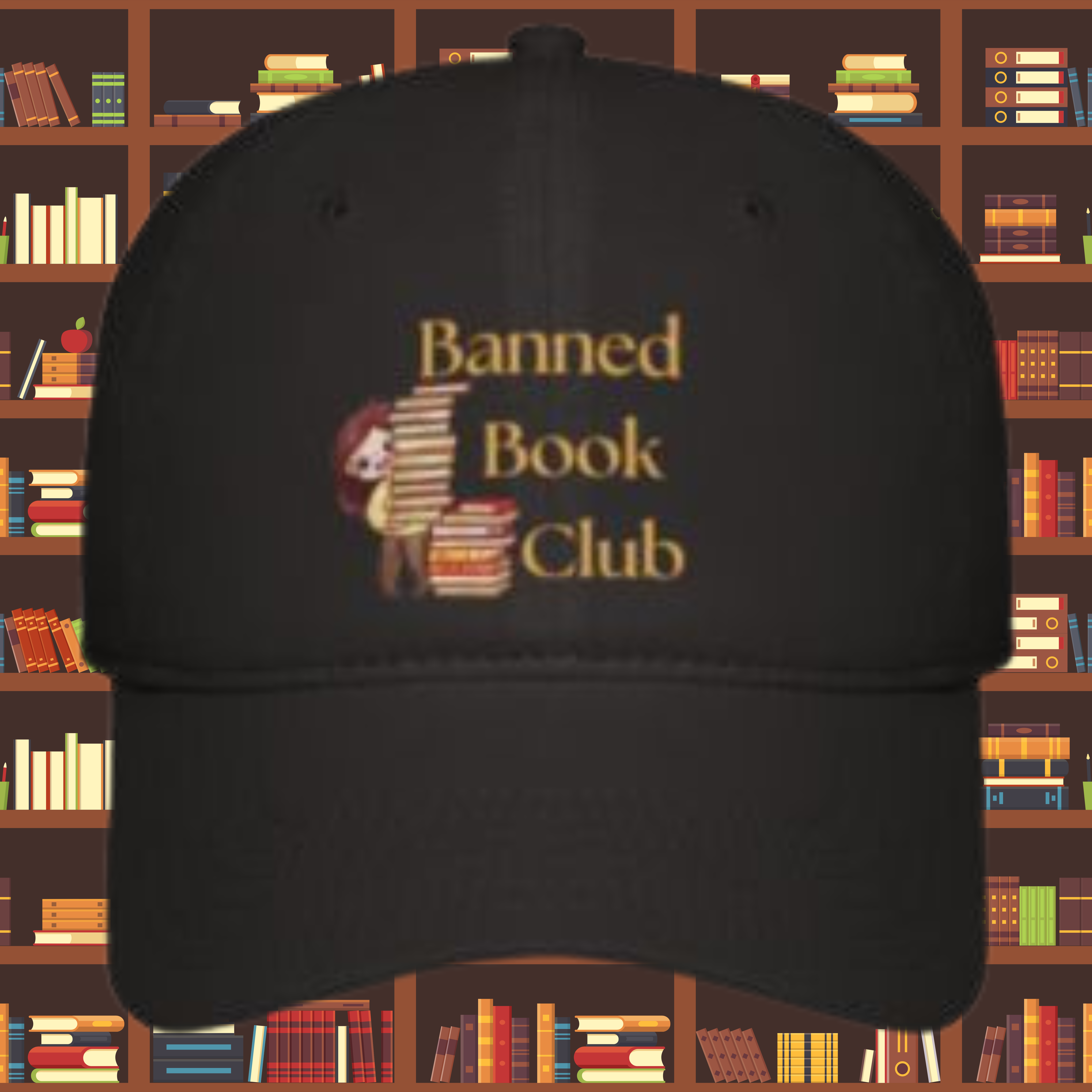 Banned Book Club Low Profile Baseball Cap product thumbnail image Banned Book Club Low Profile Baseball Cap product thumbnail image