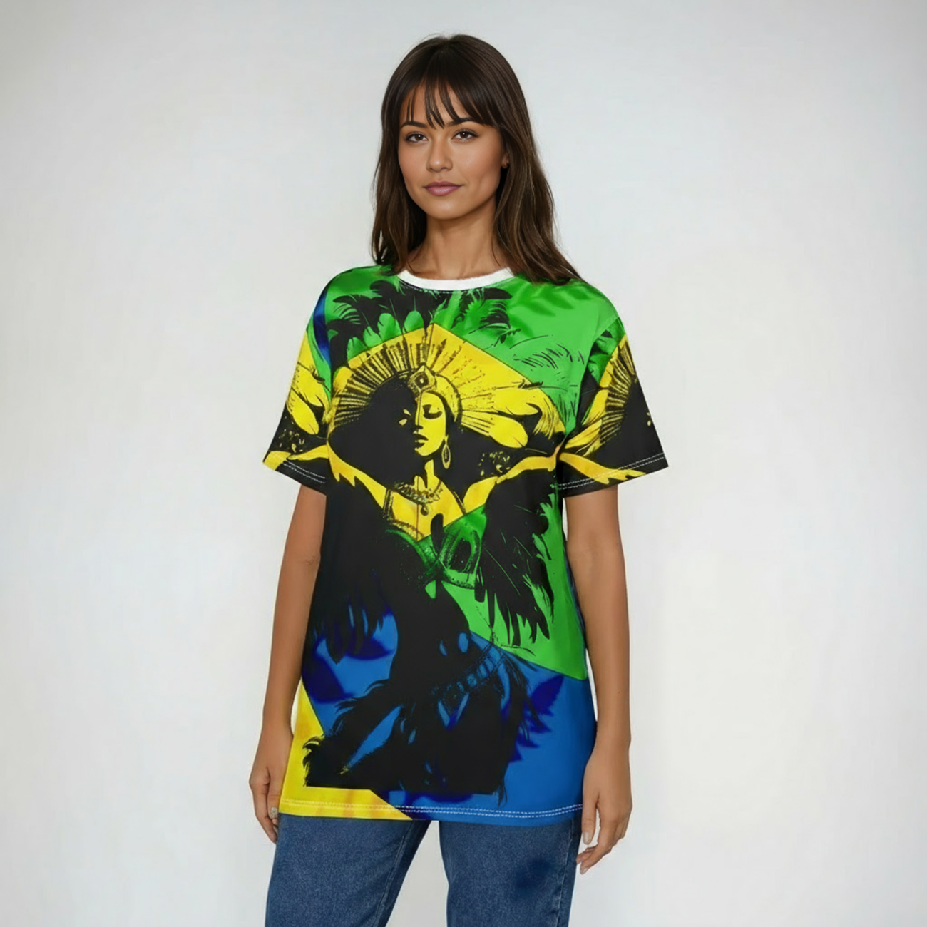 Brazilian Carnaval Unisex Tee product thumbnail image Brazilian Carnaval Unisex Tee product thumbnail image
