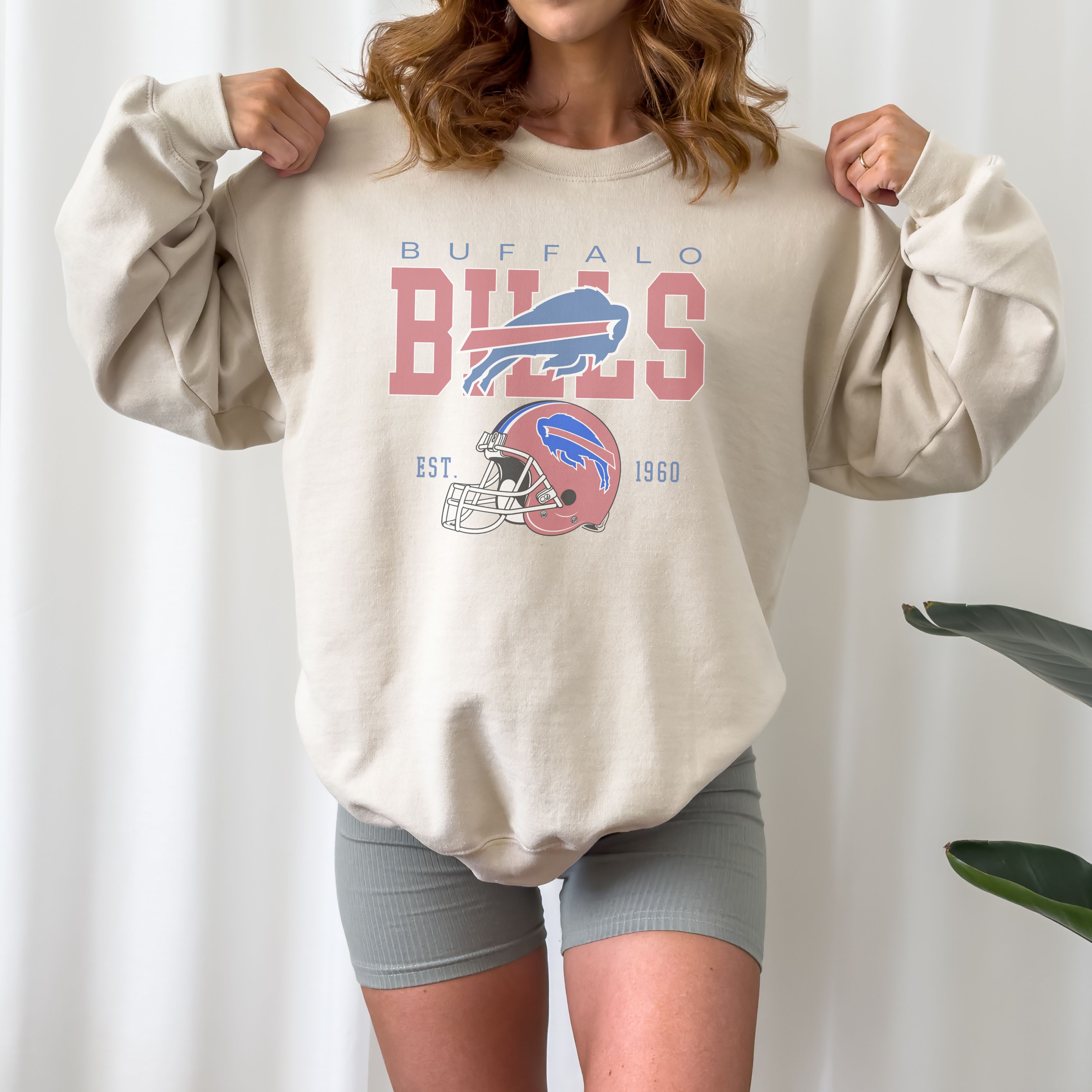 Buffalo Bills Crewneck Sweatshirt - Unisex Athletic Apparel product thumbnail image