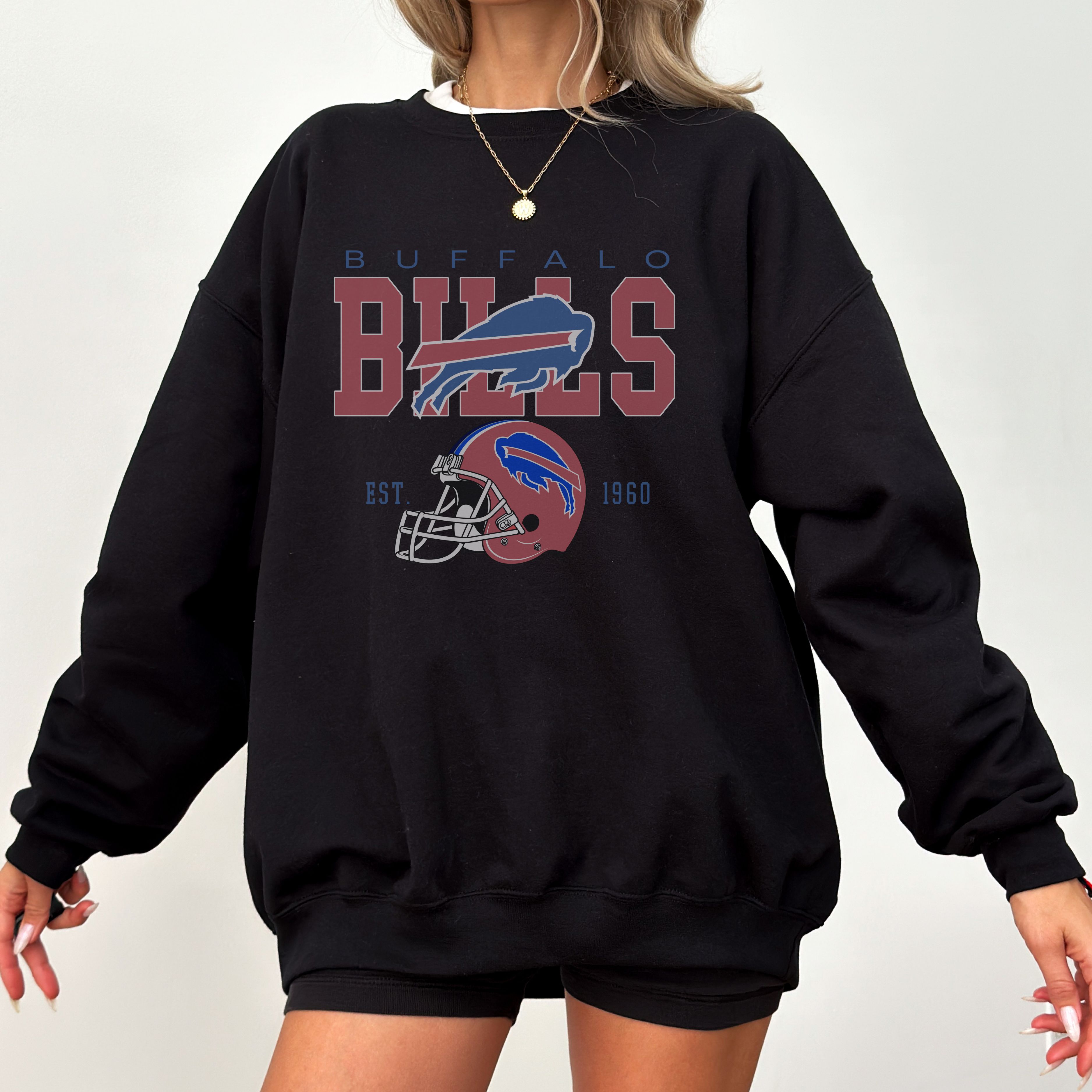 Buffalo Bills Crewneck Sweatshirt - Unisex Athletic Apparel