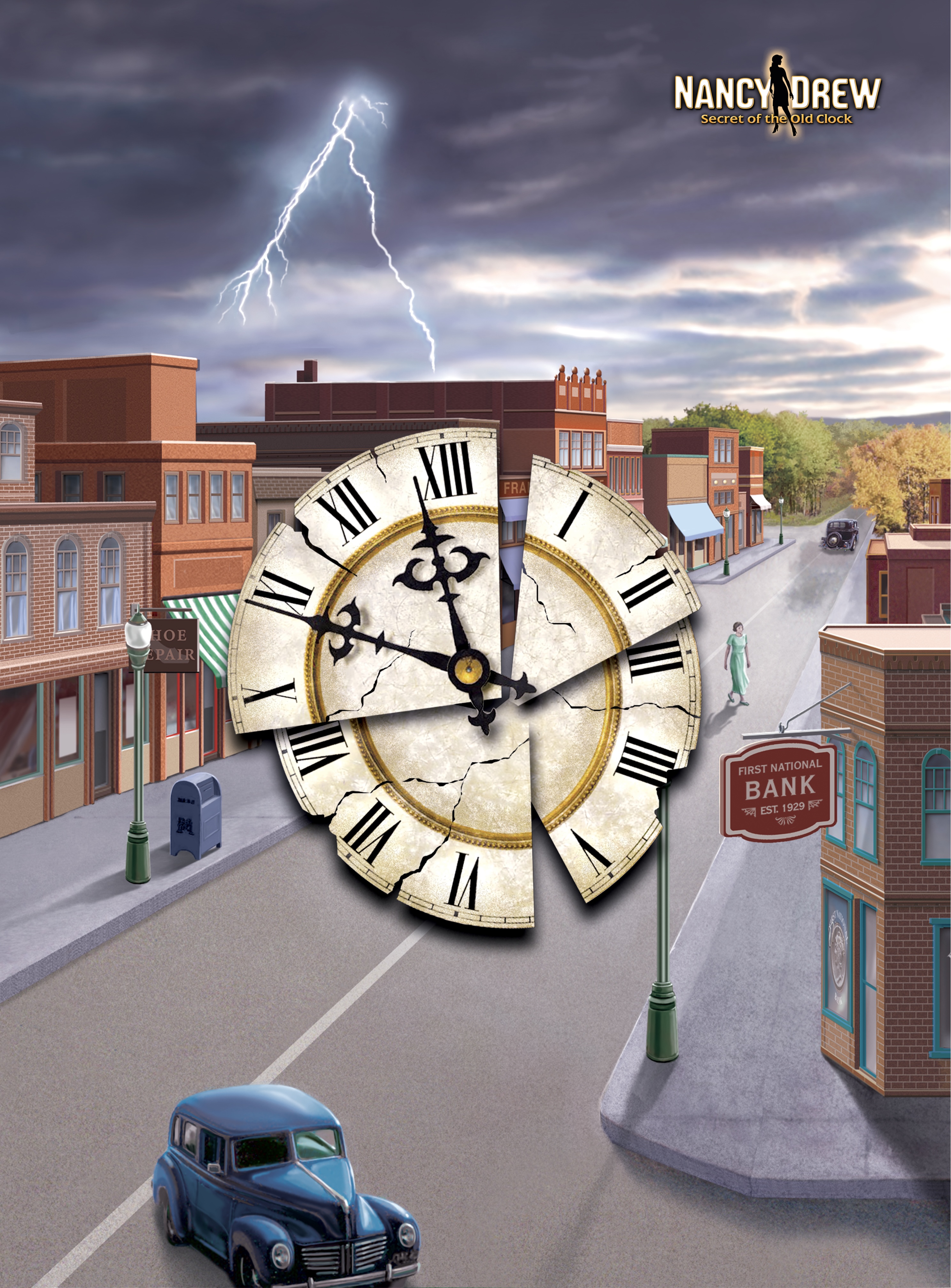 Secret of the Old Clock | Jigsaw Puzzle Tin 500pc product thumbnail image Secret of the Old Clock | Jigsaw Puzzle Tin 500pc product thumbnail image