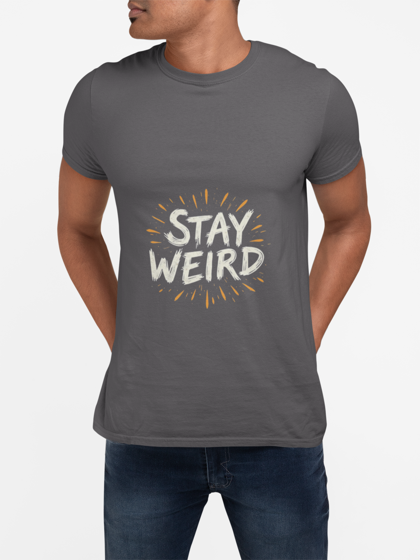 Men's 'Stay Weird' T-Shirt product thumbnail image Men's 'Stay Weird' T-Shirt product thumbnail image