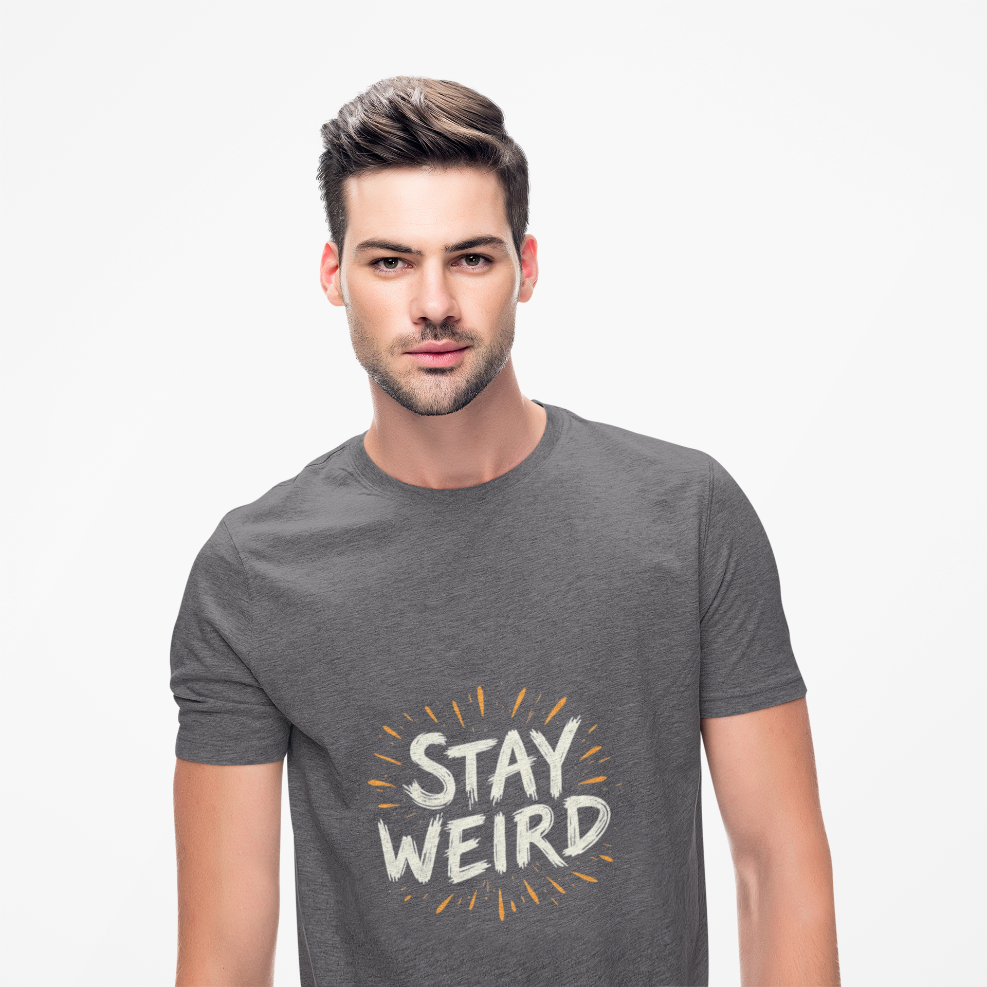 Men's 'Stay Weird' T-Shirt product thumbnail image Men's 'Stay Weird' T-Shirt product thumbnail image