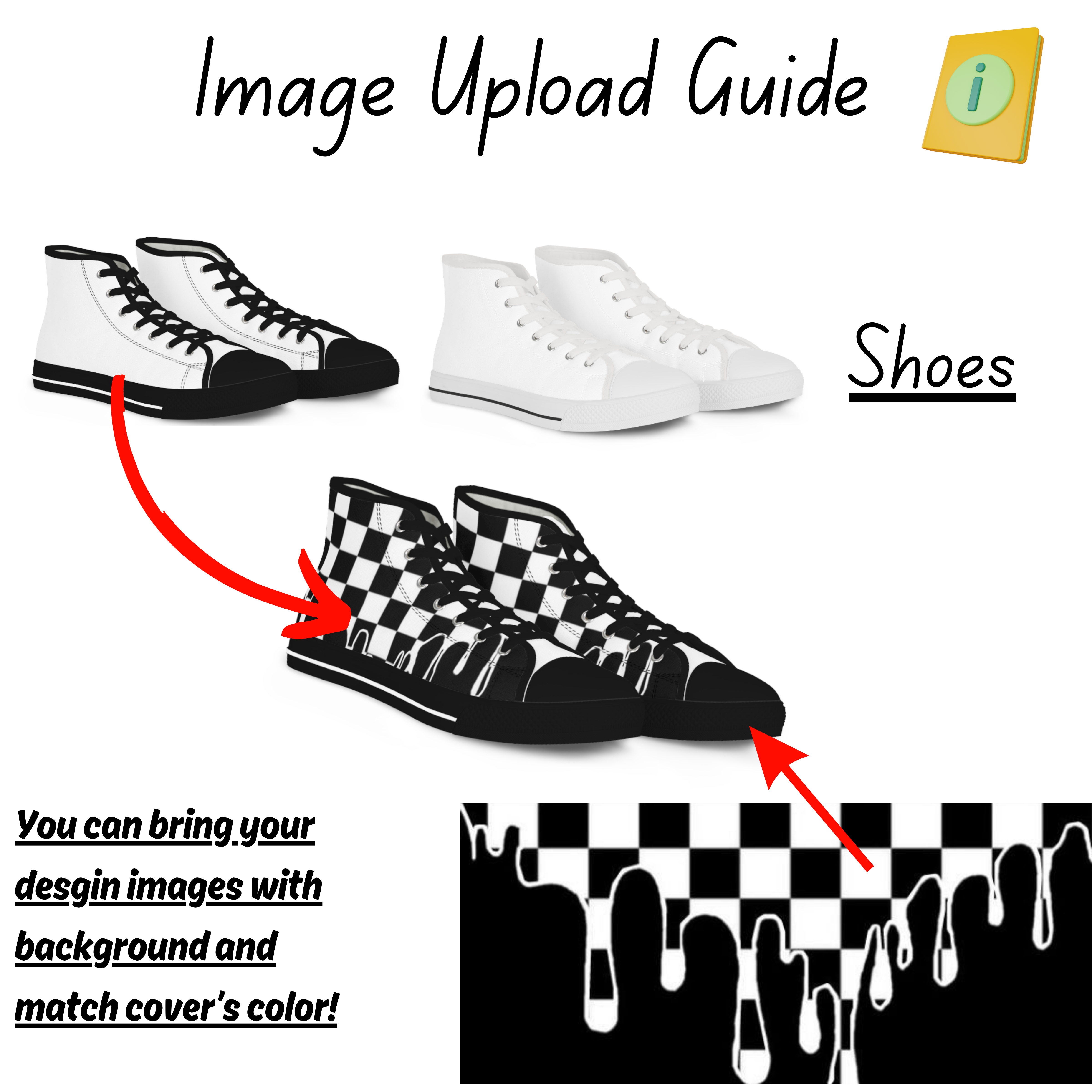 Personalized Women's High Top Sneakers, Casual Style, Streetwear, Comfortable Footwear, Fashion Designs, Gifts for Her product thumbnail image Personalized Women's High Top Sneakers, Casual Style, Streetwear, Comfortable Footwear, Fashion Designs, Gifts for Her product thumbnail image