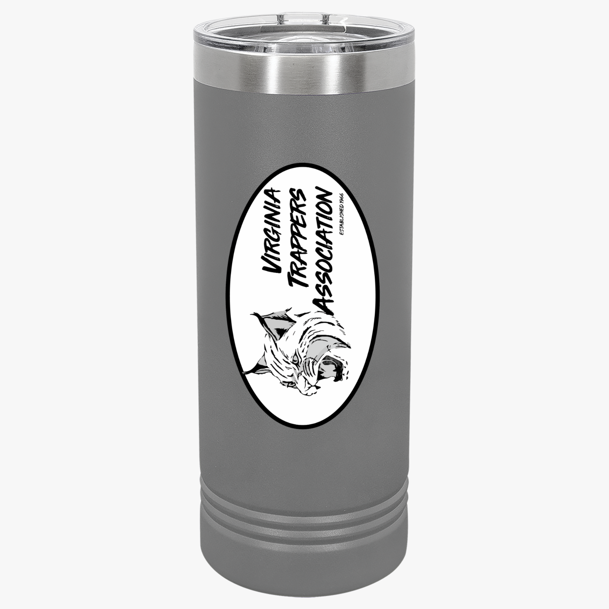 VTA Logo on Skinny Tumbler, 22oz product thumbnail image VTA Logo on Skinny Tumbler, 22oz product thumbnail image