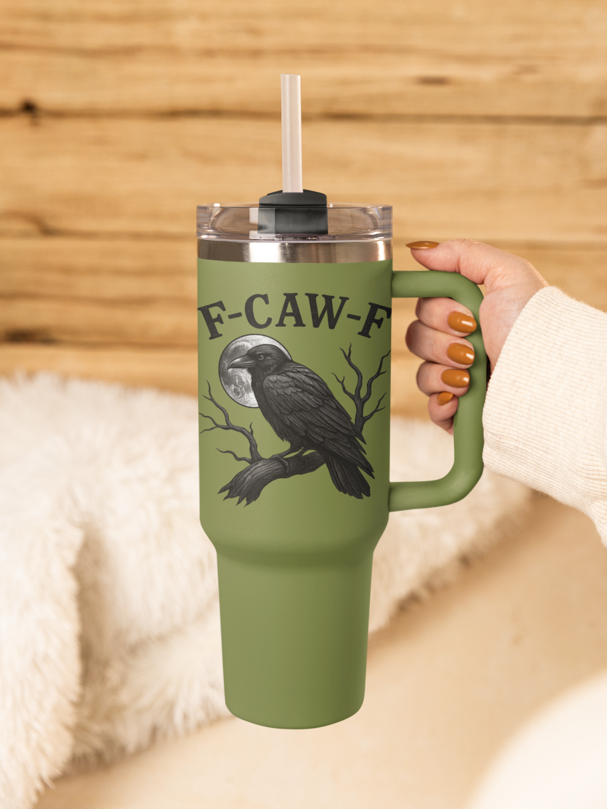 Funny Insulated Travel Mug, 40oz - Unique Gift for Coffee Lovers, Outdoor Adventures, Road Trips, Travel Mugs with Humor, Personalized [...] product thumbnail image