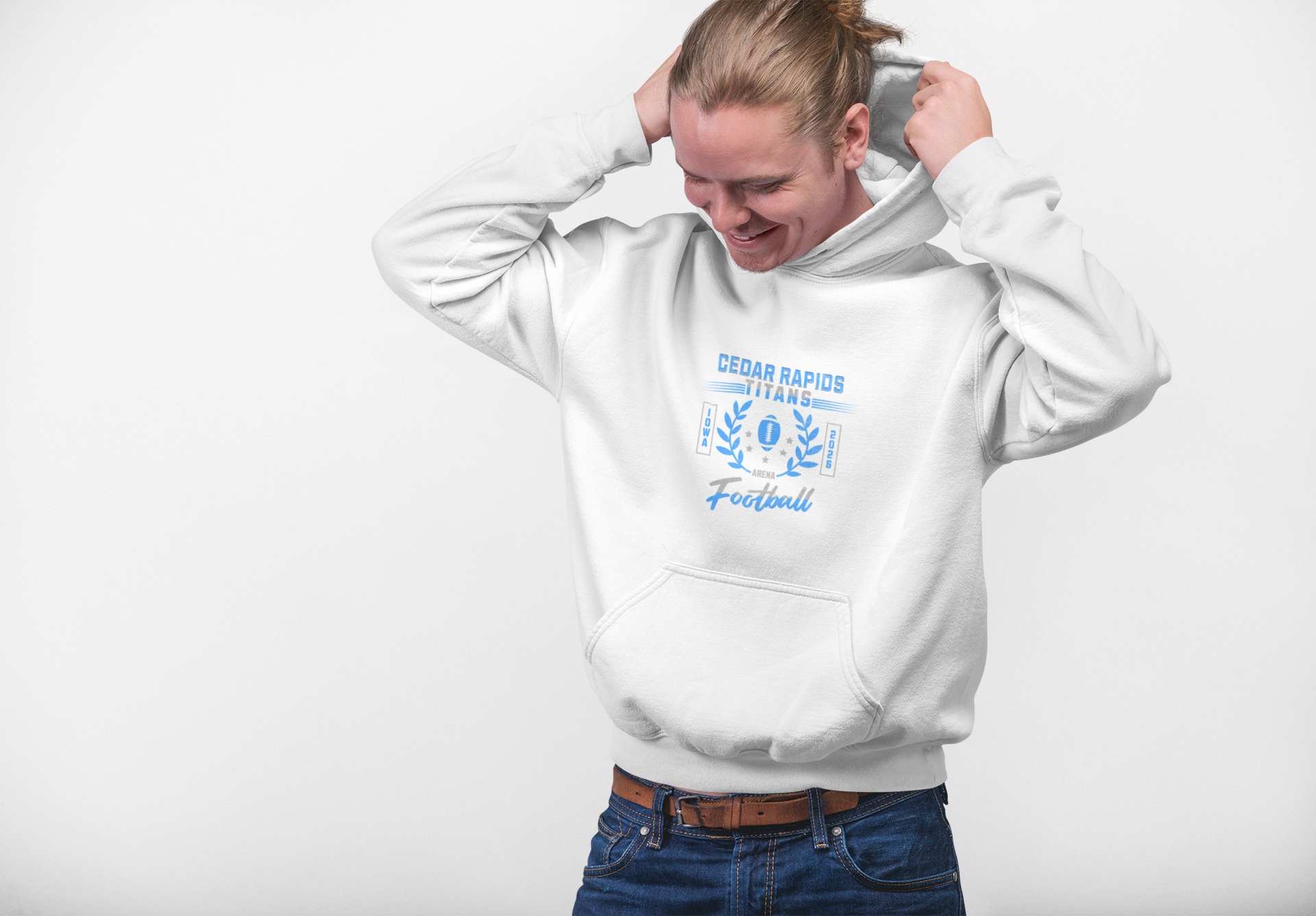Cedar Rapids Titans Football Hoodie, Unisex Sweatshirt, Football Gear, Team Spirit, Casual Wear, Gift for Fans product thumbnail image Cedar Rapids Titans Football Hoodie, Unisex Sweatshirt, Football Gear, Team Spirit, Casual Wear, Gift for Fans product thumbnail image