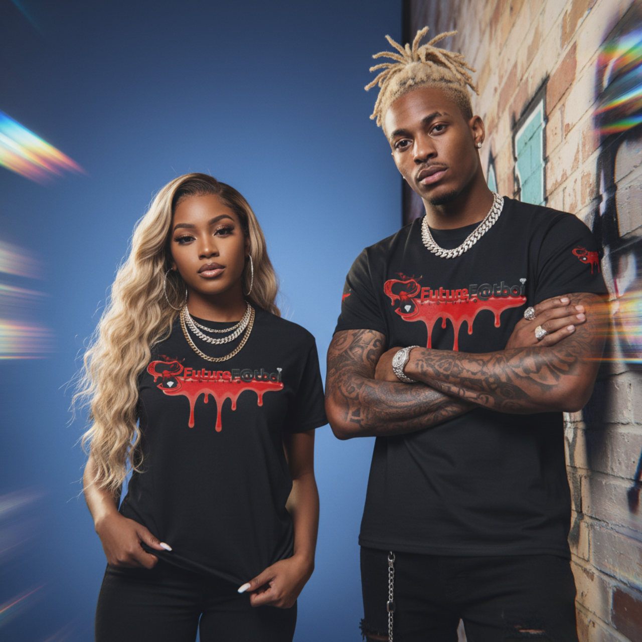 FUTURE F@TBOI HOG DRIP T-SHIRT product thumbnail image FUTURE F@TBOI HOG DRIP T-SHIRT product thumbnail image