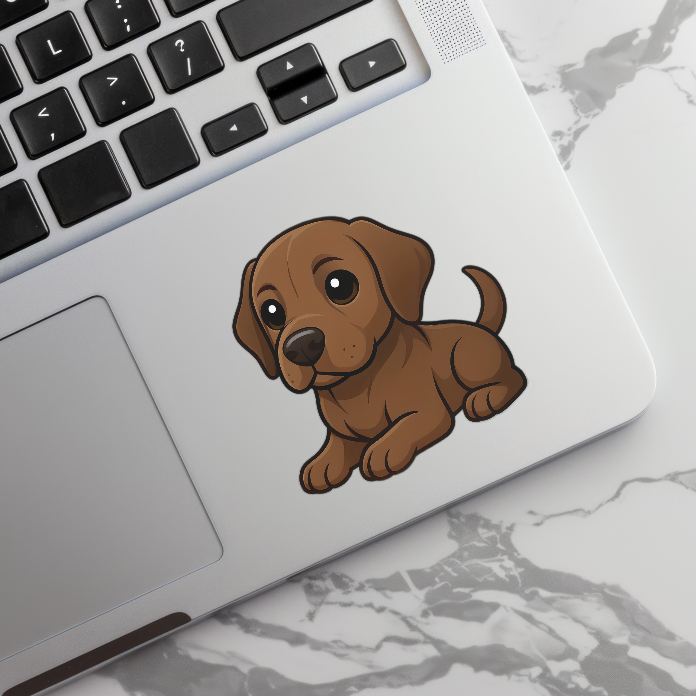 Brown Labrador Retriever Sticker product thumbnail image Brown Labrador Retriever Sticker product thumbnail image