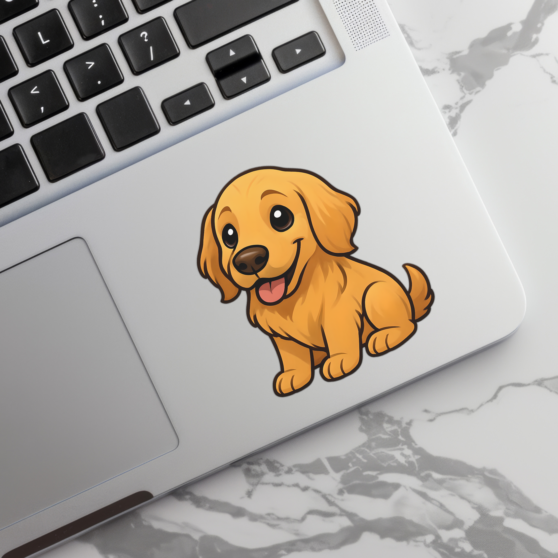 Golden Retriever Stickers, Cute Puppy Sticker, Pet Lover Gift, Dog Enthusiast Decor, Animal Decal, Laptop Decoration product thumbnail image Golden Retriever Stickers, Cute Puppy Sticker, Pet Lover Gift, Dog Enthusiast Decor, Animal Decal, Laptop Decoration product thumbnail image
