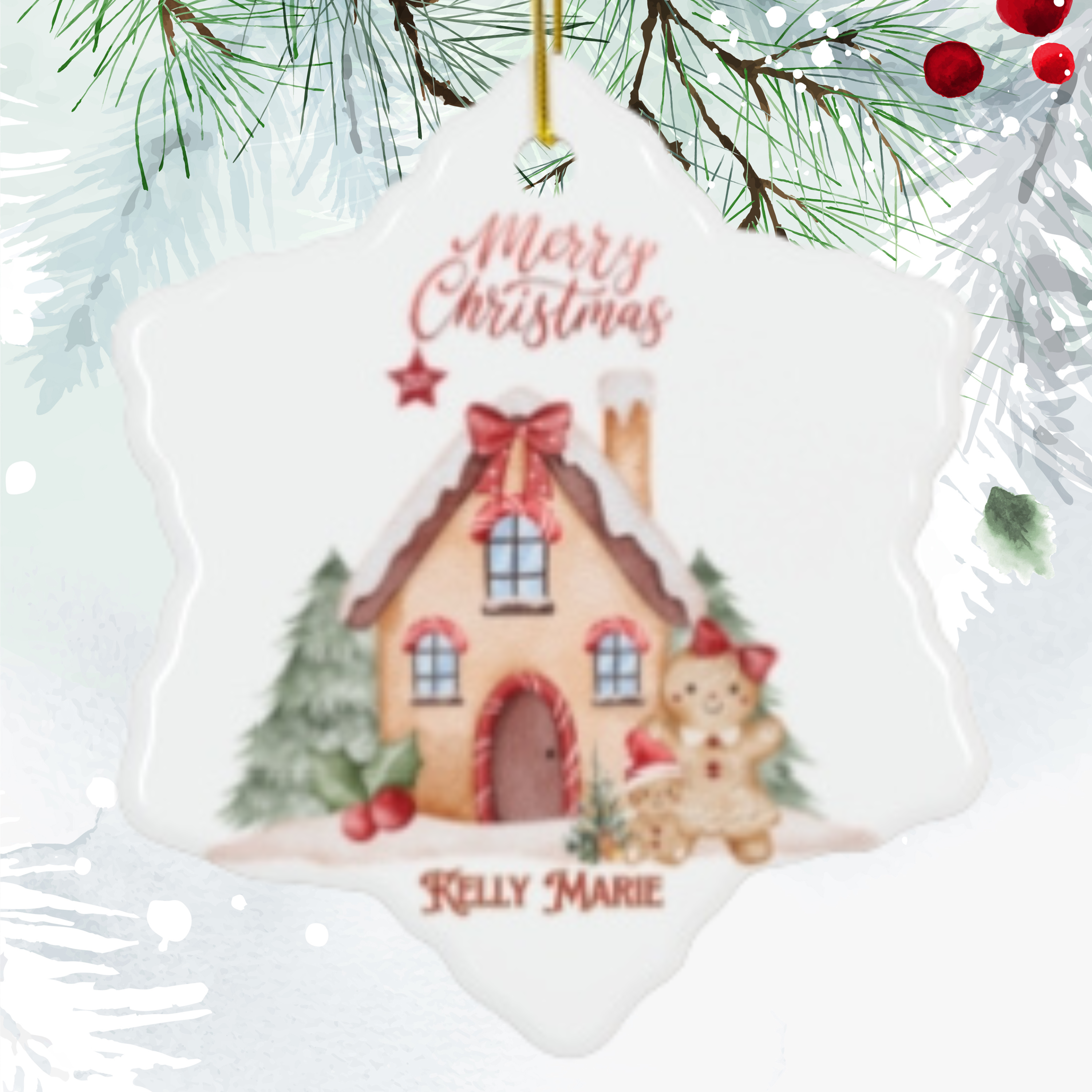 Personalized  Christmas Ornament - Perfect Holiday Gift, Keepsake Decoration, Christmas Celebration, Unique Tree Decor, Family [...]