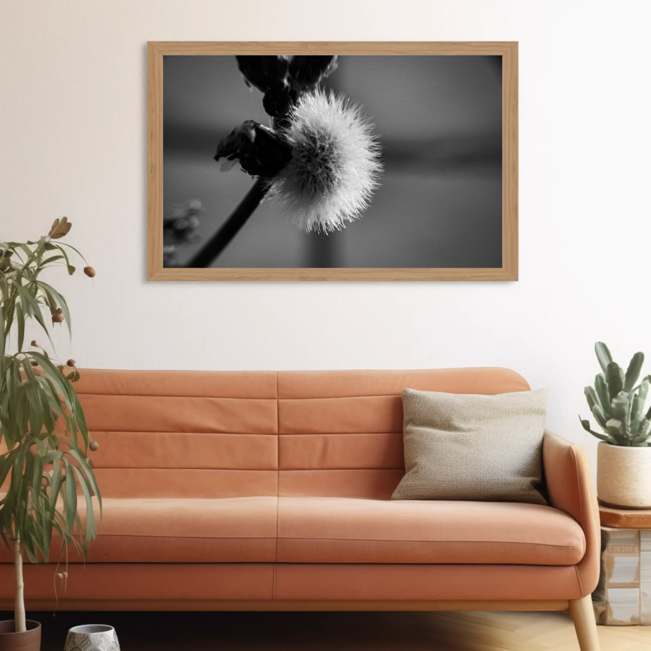 Elegant Black and White Fine Art Print with Passepartout Frame product thumbnail image Elegant Black and White Fine Art Print with Passepartout Frame product thumbnail image