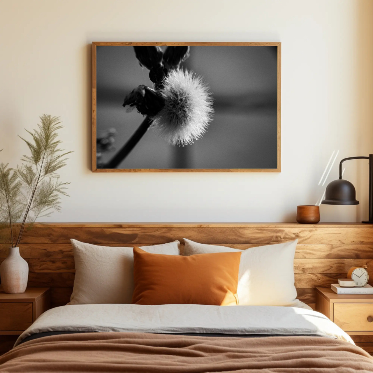 Elegant Black and White Fine Art Print with Passepartout Frame product thumbnail image Elegant Black and White Fine Art Print with Passepartout Frame product thumbnail image