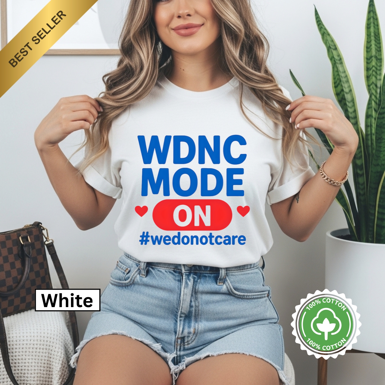 Statement Shirt Womens Tee Wdnc Club We Do Not Care Shirt product thumbnail image Statement Shirt Womens Tee Wdnc Club We Do Not Care Shirt product thumbnail image