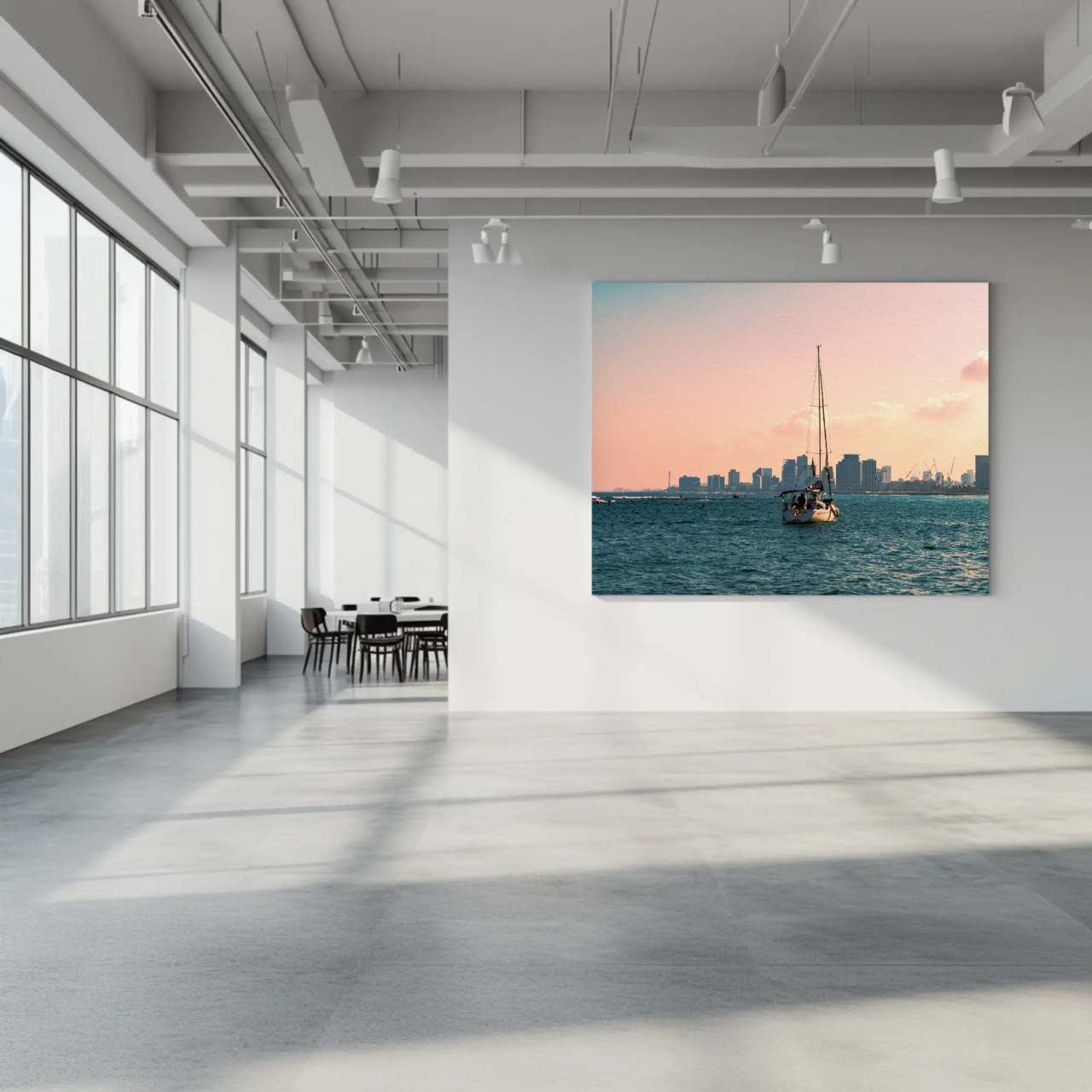 Sailboat Sunset Fine Art Prints - Passepartout Framed Wall Decor product thumbnail image Sailboat Sunset Fine Art Prints - Passepartout Framed Wall Decor product thumbnail image