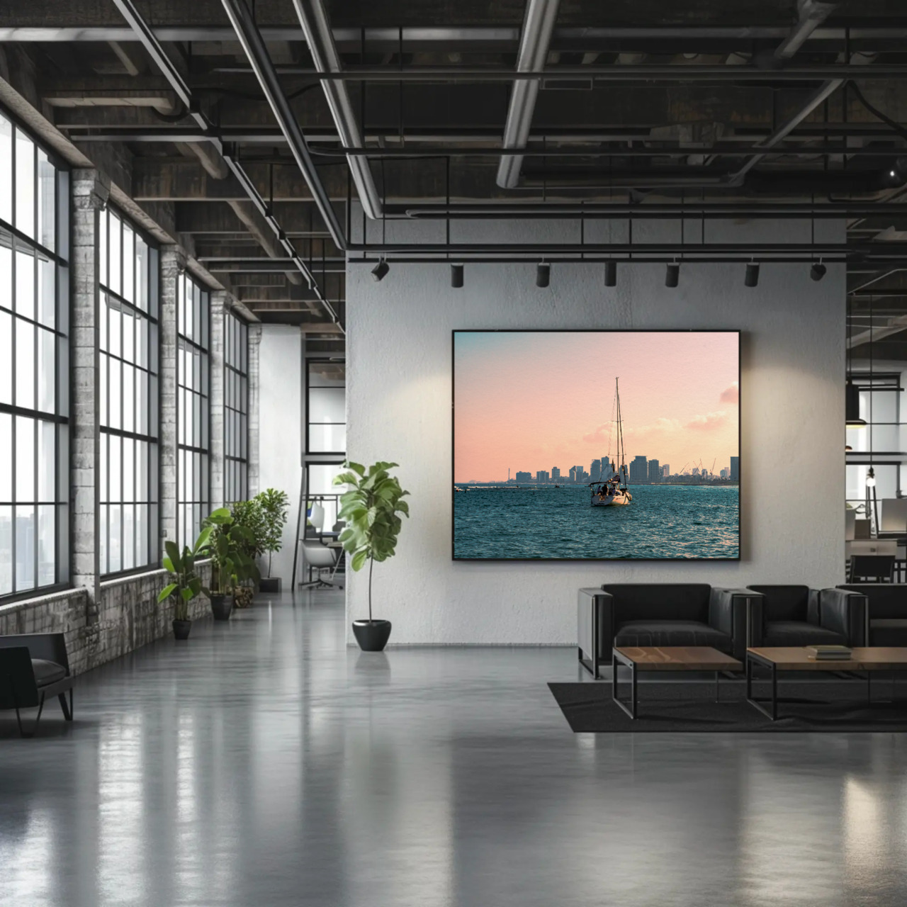 Sailboat Sunset Fine Art Prints - Passepartout Framed Wall Decor product thumbnail image Sailboat Sunset Fine Art Prints - Passepartout Framed Wall Decor product thumbnail image