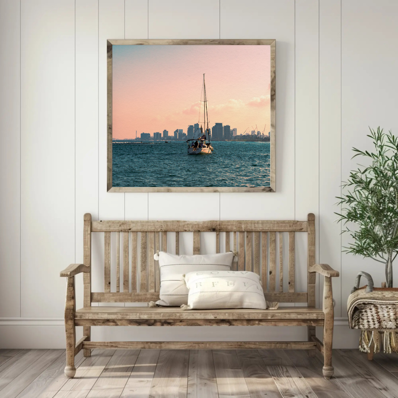 Sailboat Sunset Fine Art Prints - Passepartout Framed Wall Decor product thumbnail image Sailboat Sunset Fine Art Prints - Passepartout Framed Wall Decor product thumbnail image