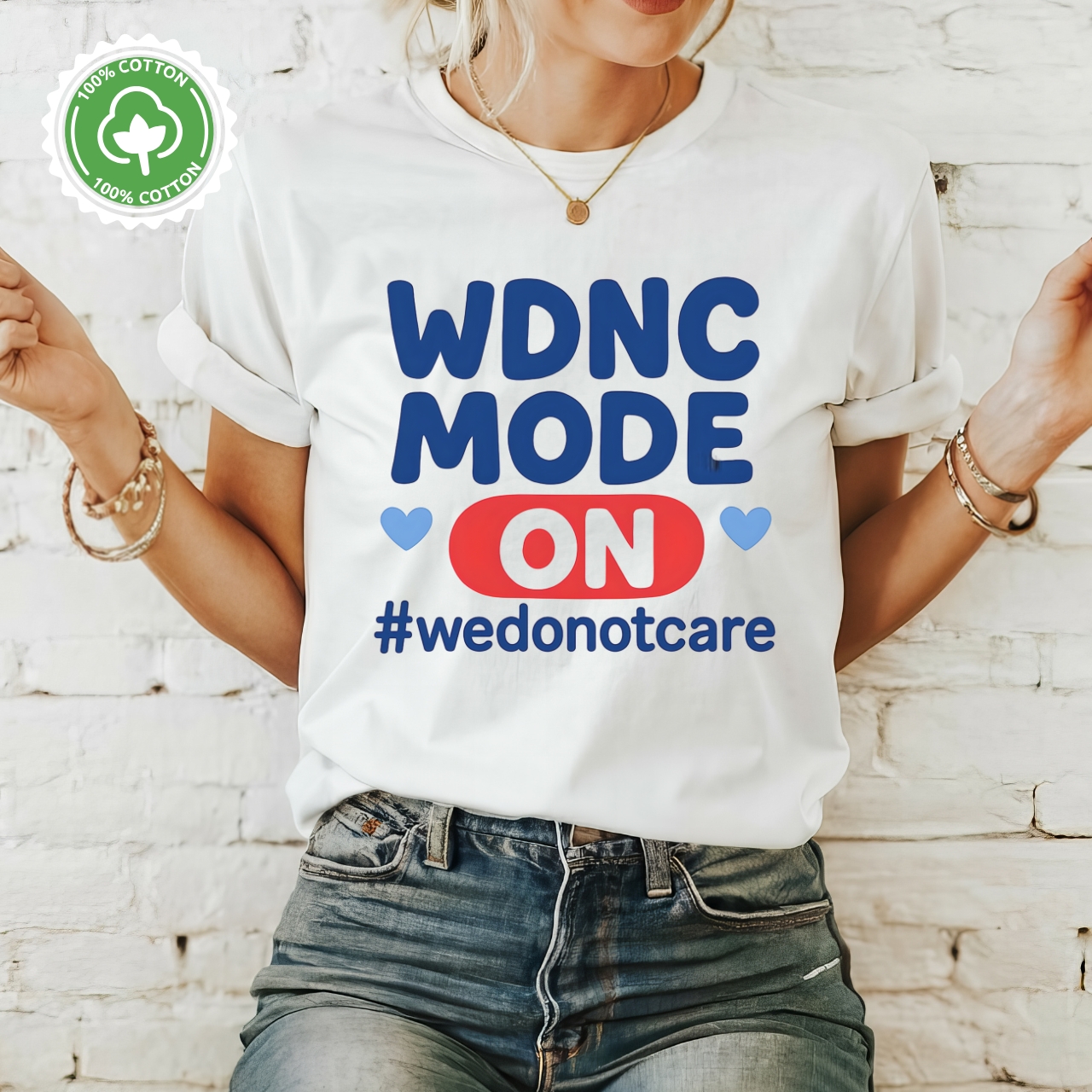 WDNC Mode On T-Shirt - Fun & Casual Wear product thumbnail image WDNC Mode On T-Shirt - Fun & Casual Wear product thumbnail image