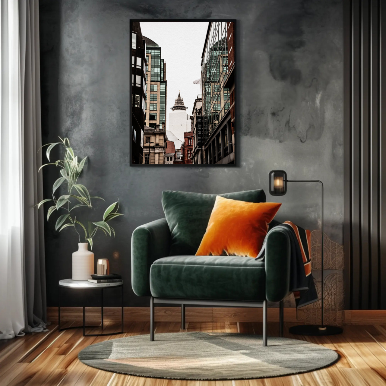 Urban Architecture Fine Art Print with Passepartout Frame product thumbnail image Urban Architecture Fine Art Print with Passepartout Frame product thumbnail image