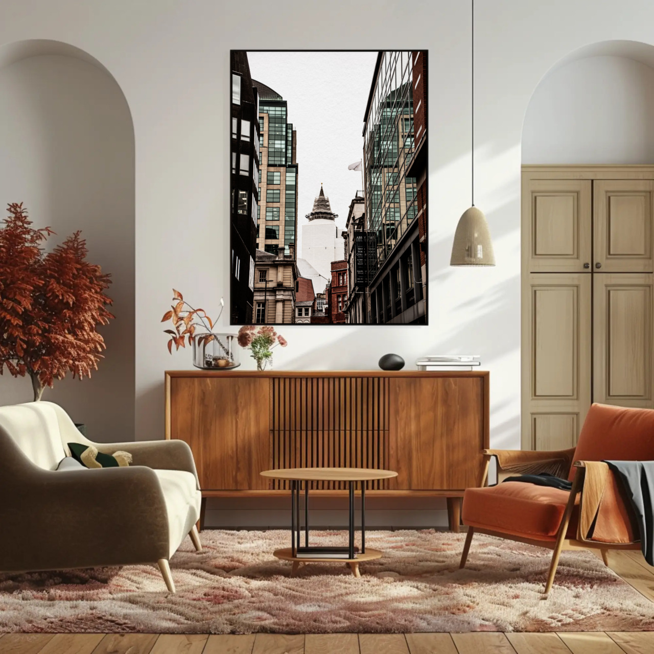Urban Architecture Fine Art Print with Passepartout Frame product thumbnail image Urban Architecture Fine Art Print with Passepartout Frame product thumbnail image