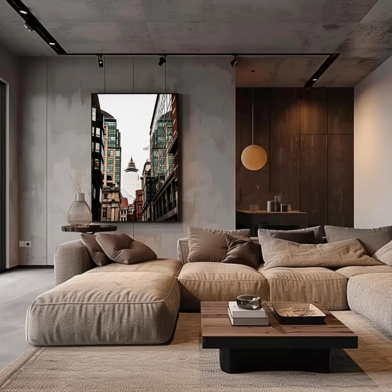 Urban Architecture Fine Art Print with Passepartout Frame product thumbnail image Urban Architecture Fine Art Print with Passepartout Frame product thumbnail image