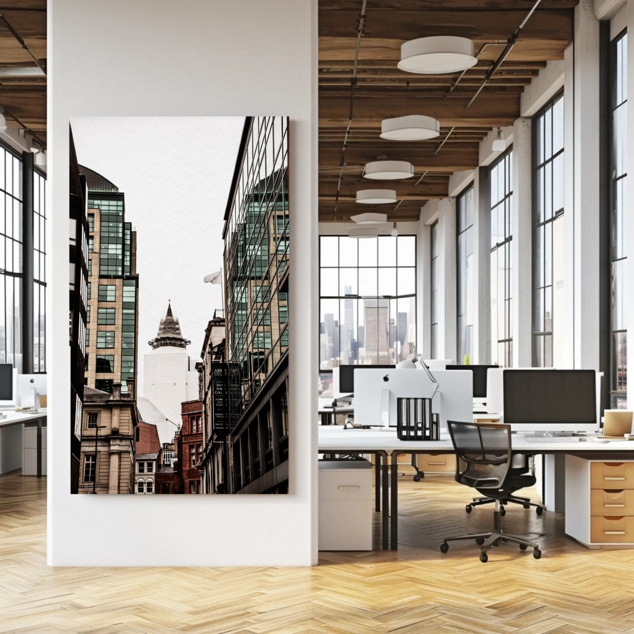 Urban Architecture Fine Art Print with Passepartout Frame product thumbnail image Urban Architecture Fine Art Print with Passepartout Frame product thumbnail image